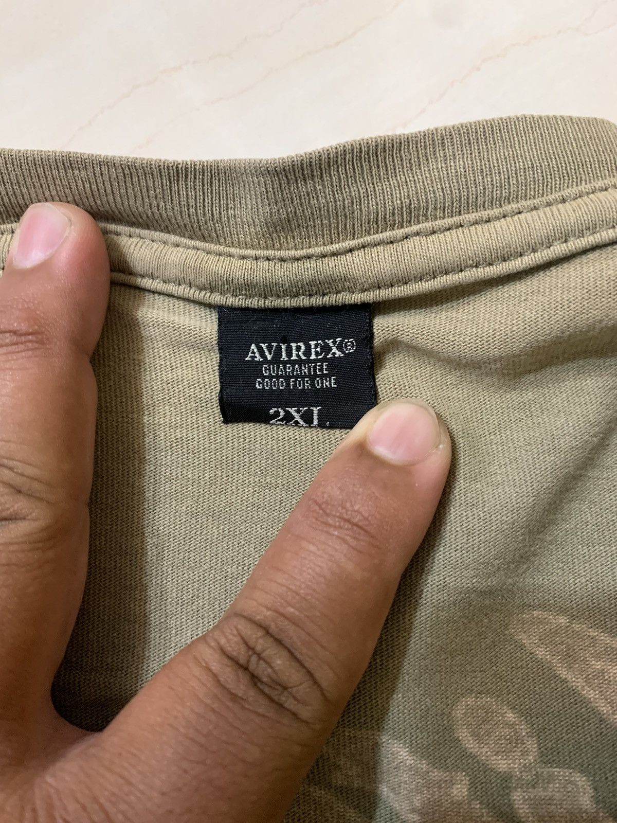Avirex × Vintage Vintage Avirex Naked Girl Long Sleeves Shirt Sunfaded Size US XXL / EU 58 / 5 - 11 Thumbnail