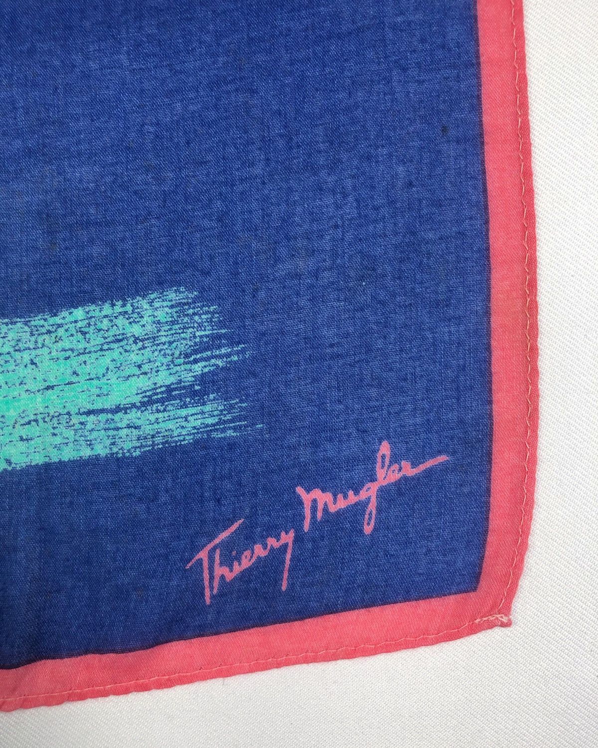 Thierry Mugler Rare Vintage Thierry Mugler Bandana Handkerchief Size ONE SIZE - 3 Thumbnail