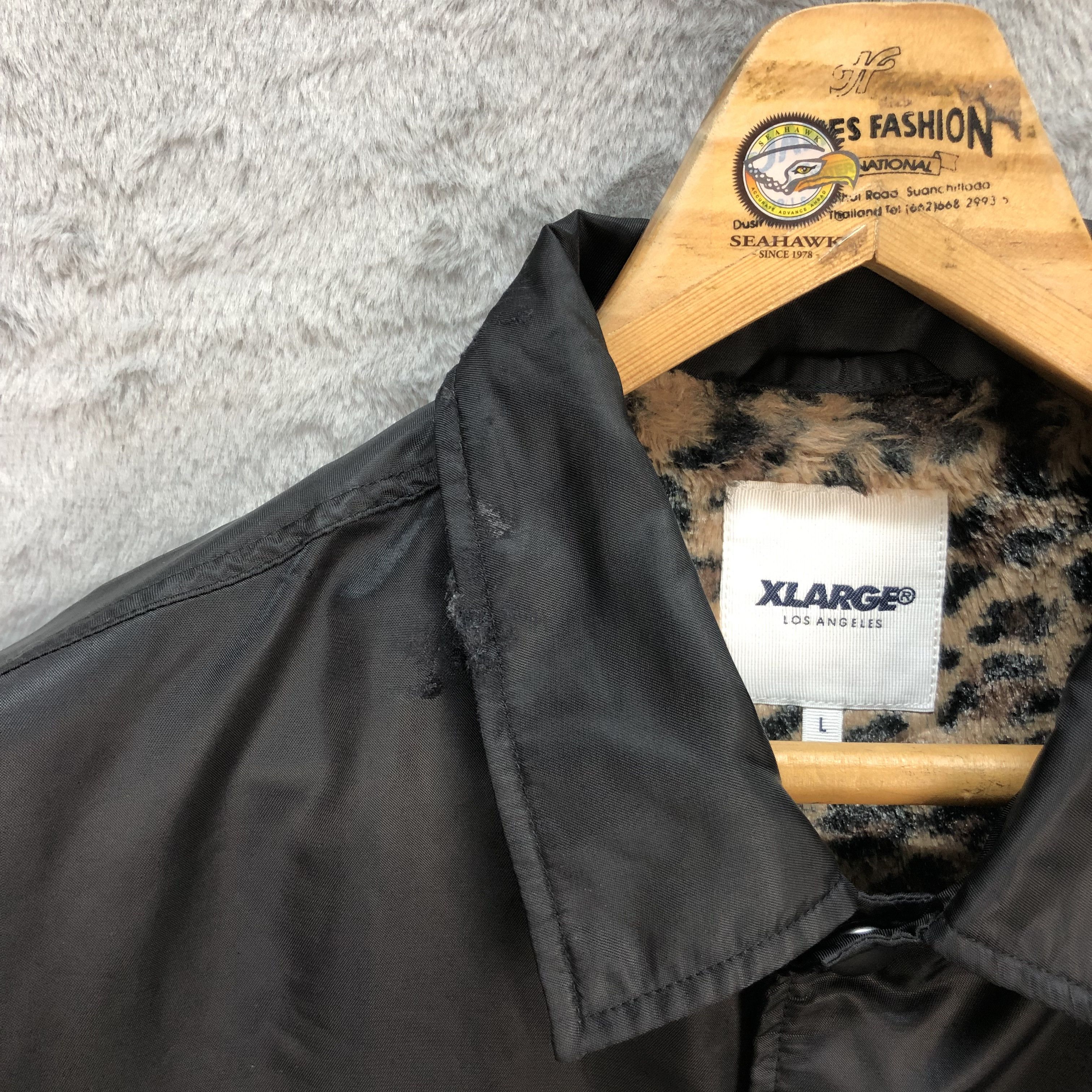 Japanese Brand XLARGE BIG LOGO COACH JACKET #5746-204 Size US L / EU 52-54 / 3 - 6 Thumbnail