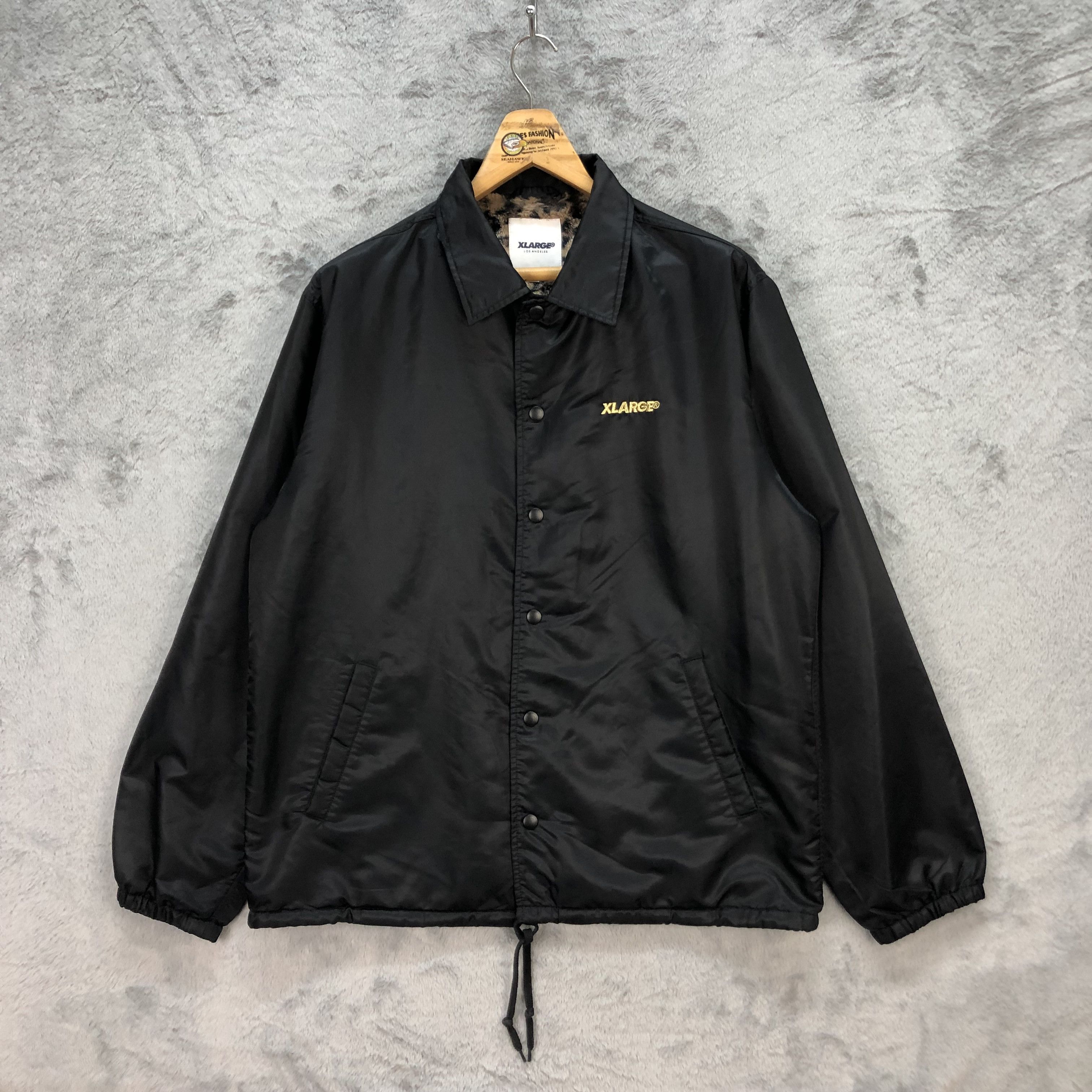 Japanese Brand XLARGE BIG LOGO COACH JACKET #5746-204 Size US L / EU 52-54 / 3 - 3 Thumbnail