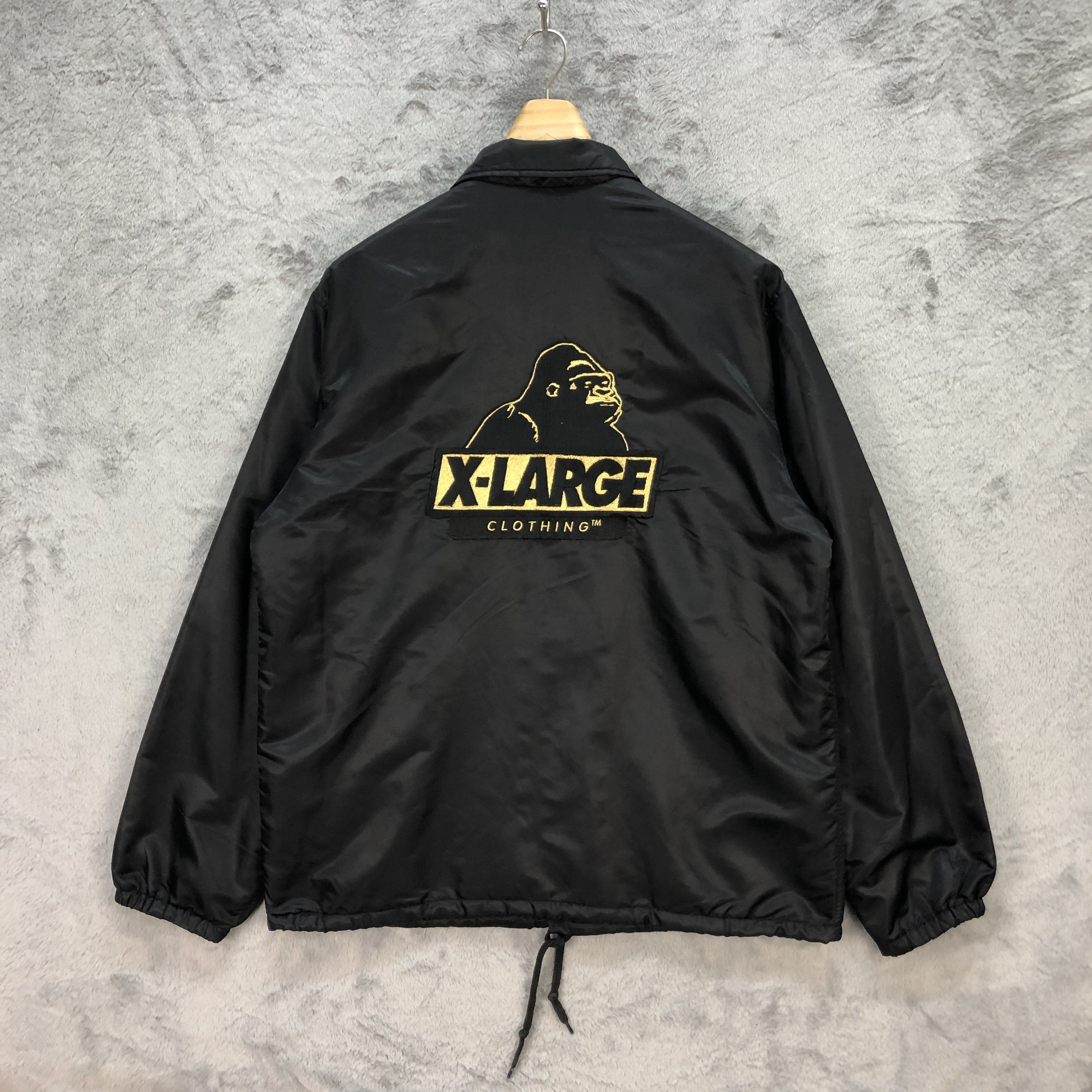 Japanese Brand XLARGE BIG LOGO COACH JACKET #5746-204 | Grailed