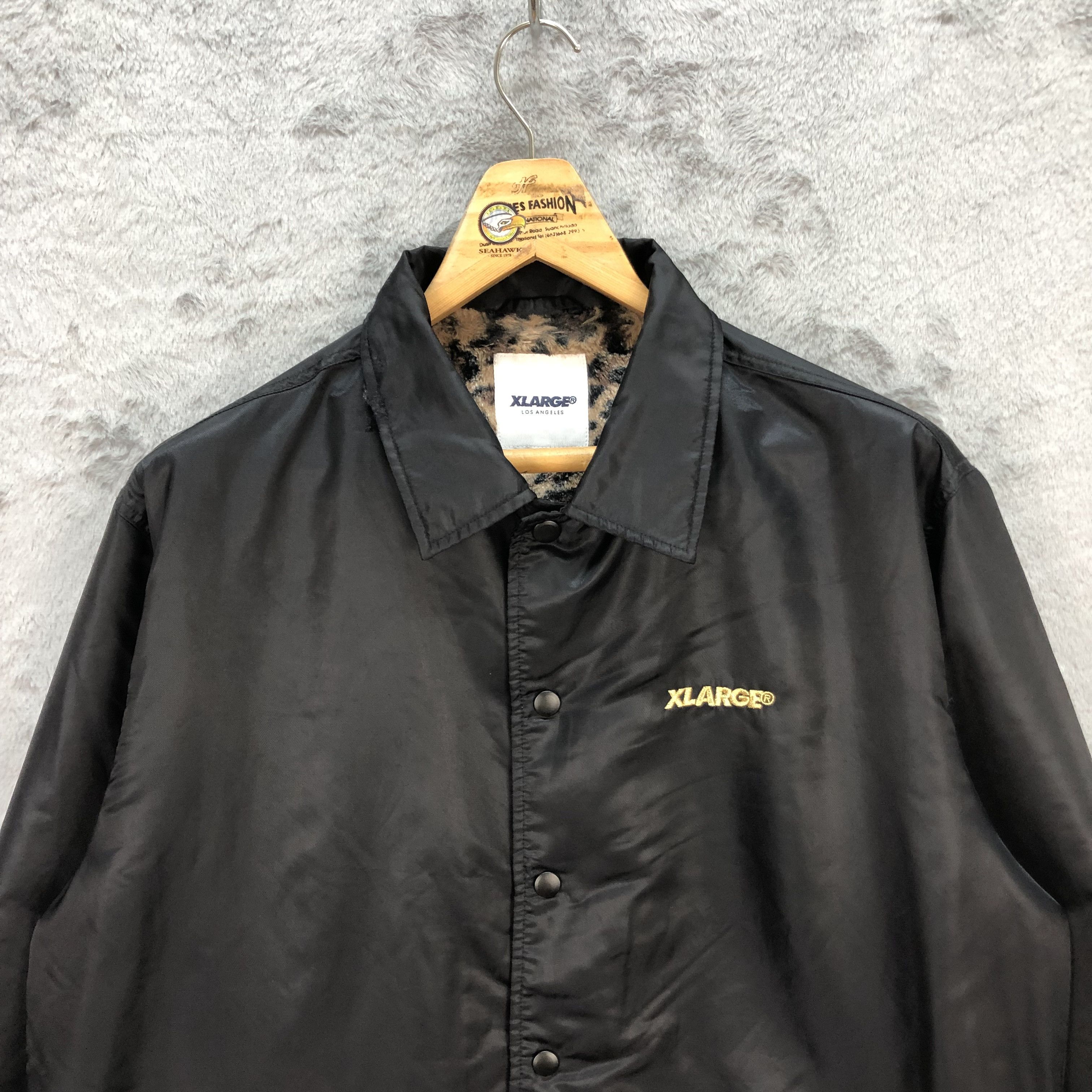 Japanese Brand XLARGE BIG LOGO COACH JACKET #5746-204 Size US L / EU 52-54 / 3 - 4 Thumbnail