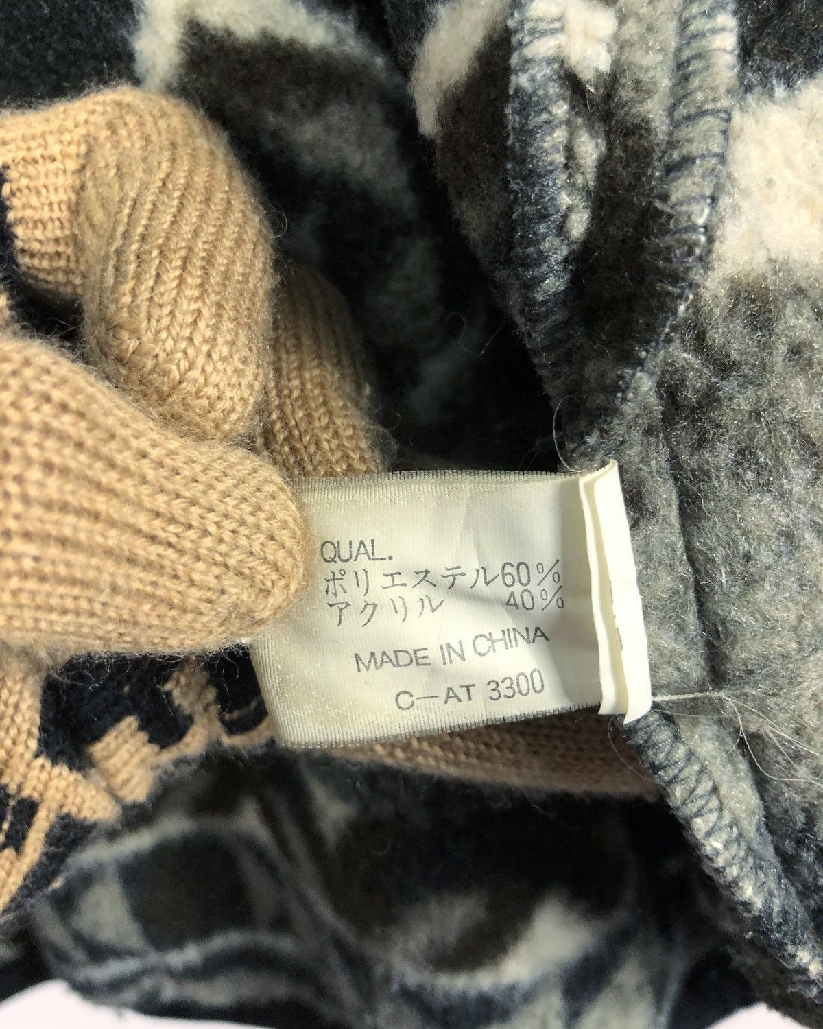 Vintage Rare Vintage Burgh Scott Navajo Fleece Sweatshirt Size US L / EU 52-54 / 3 - 10 Thumbnail