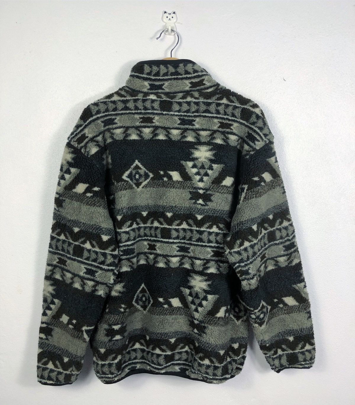 Vintage Rare Vintage Burgh Scott Navajo Fleece Sweatshirt Size US L / EU 52-54 / 3 - 6 Thumbnail