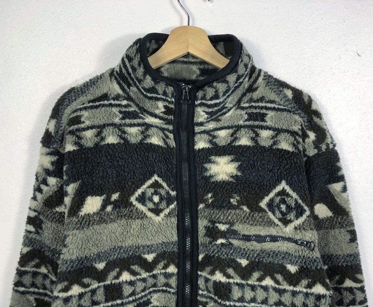 Vintage Rare Vintage Burgh Scott Navajo Fleece Sweatshirt Size US L / EU 52-54 / 3 - 2 Thumbnail