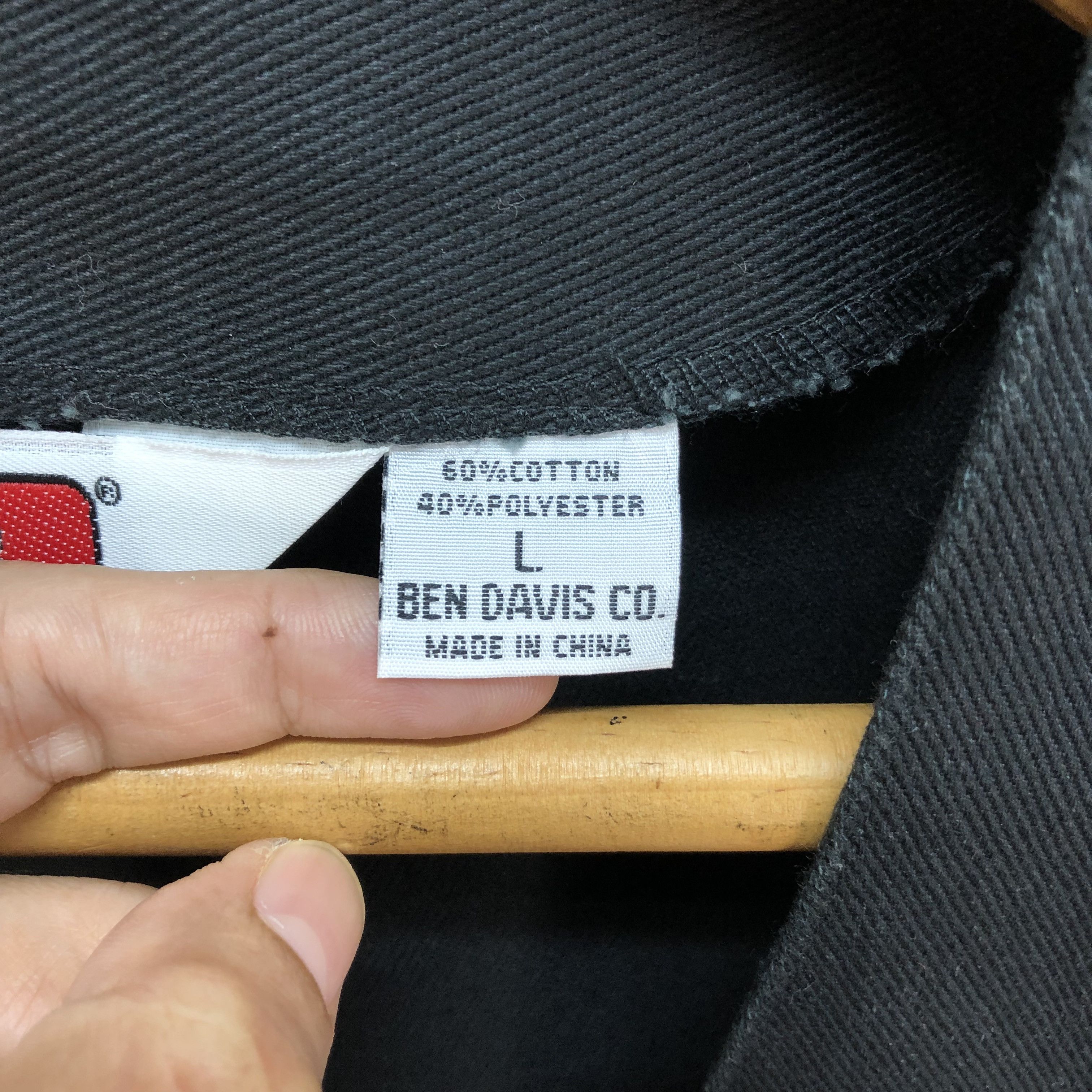 Ben Davis BEN DAVIS BLACK VEST #1079-44 Size US M / EU 48-50 / 2 - 7 Thumbnail