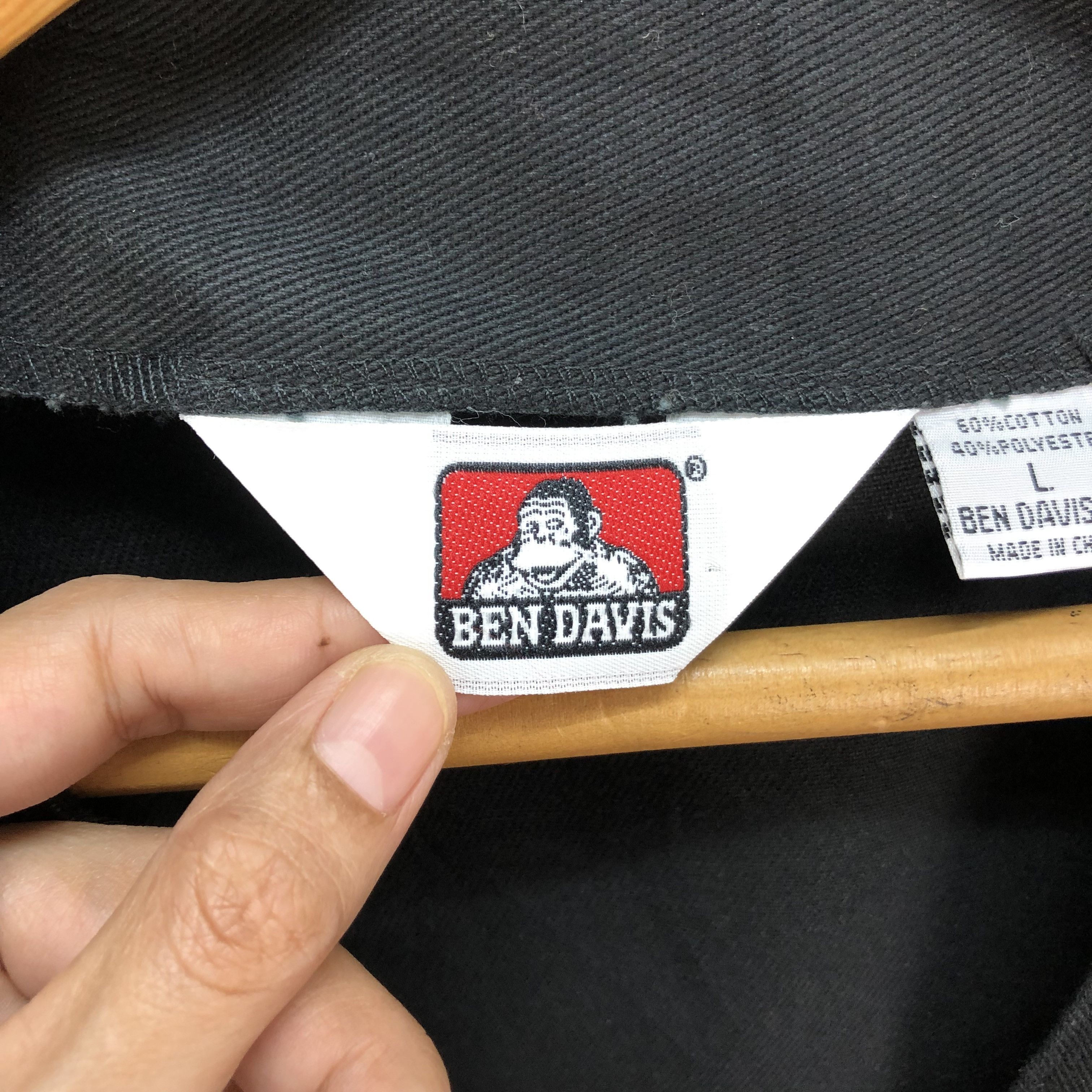 Ben Davis BEN DAVIS BLACK VEST #1079-44 Size US M / EU 48-50 / 2 - 6 Thumbnail