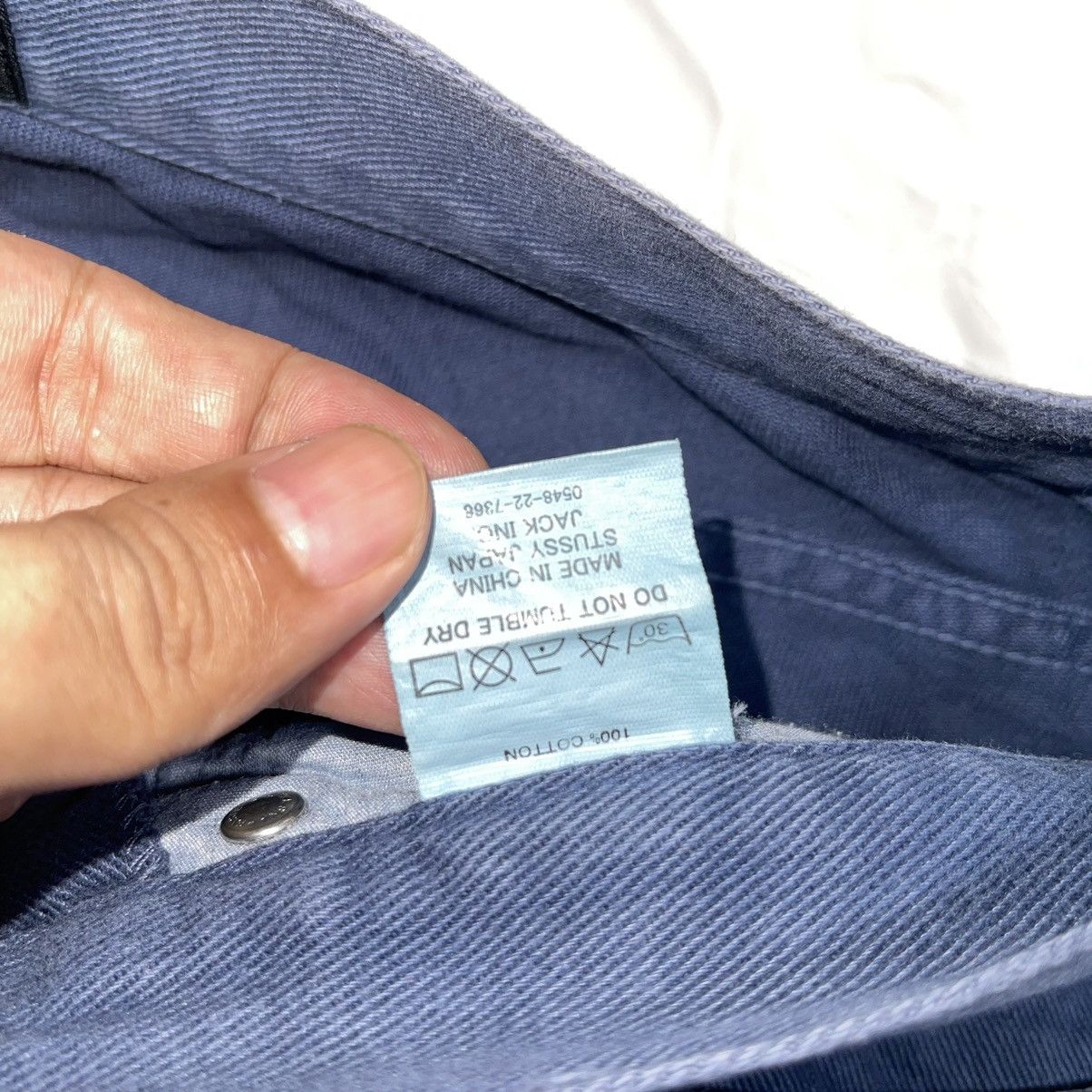 Stussy Stussy Indigo Loose Fit Pants Size US 30 / EU 46 - 6 Thumbnail
