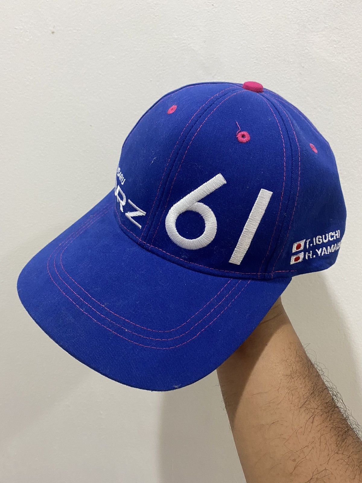 Japanese Brand Subaru BRZ Japan GT3000 Team Racing Hat Size ONE SIZE - 2 Thumbnail
