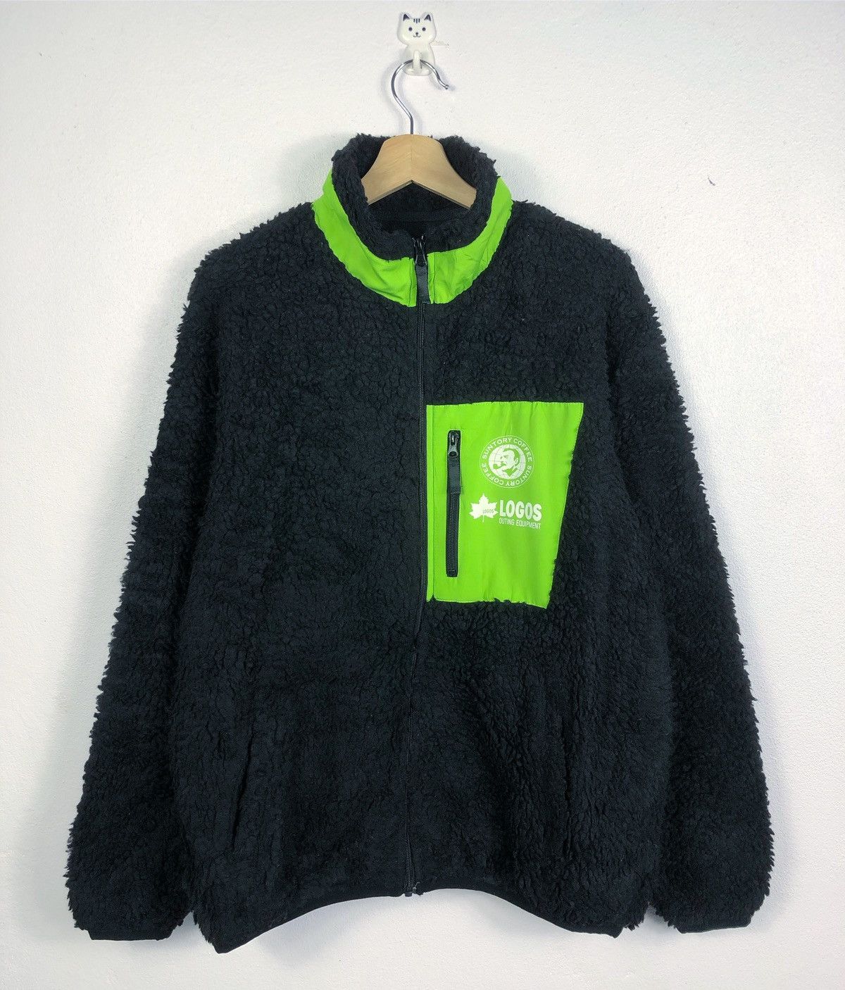 Japanese Brand × Vintage Rare Vintage Logos X Suntory Coffee Boss Fleece Sweatshirt Size US XL / EU 56 / 4 - 1 Thumbnail