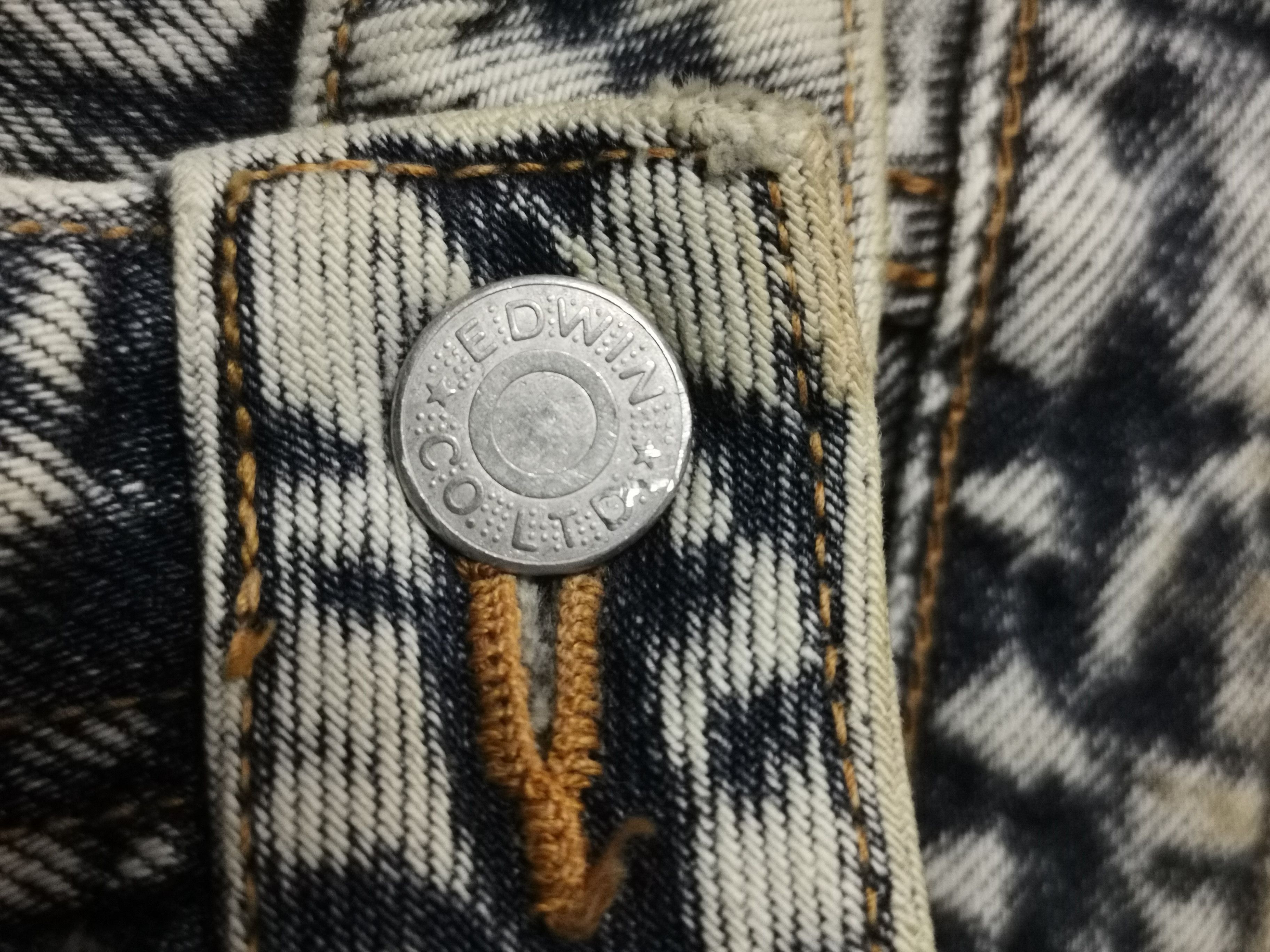 Edwin Vintage Edwin Acid Wash Denim Size US 30 / EU 46 - 6 Thumbnail