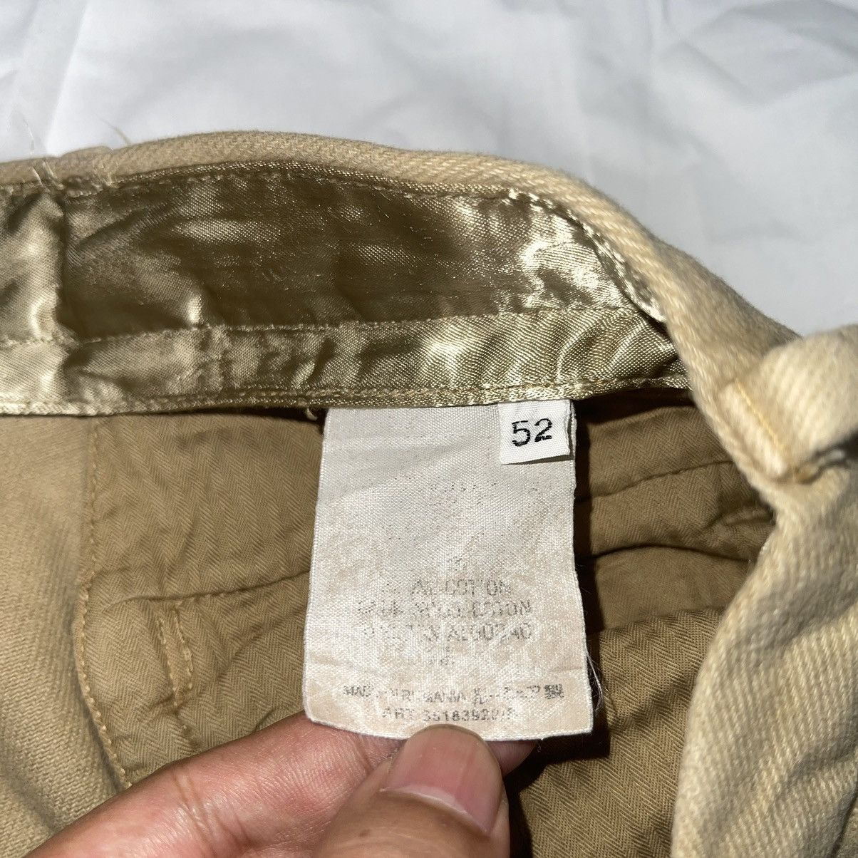 C.P. Company × Massimo Osti Vintage CP Company Khaki Pants Size US 32 / EU 48 - 5 Thumbnail