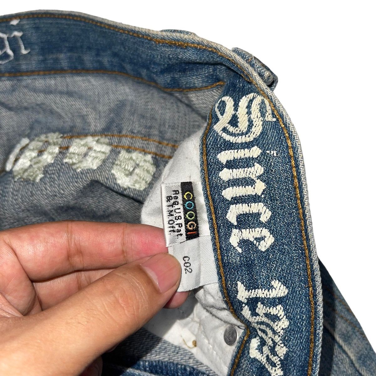 Coogi Coogi Heritage Embroidered Denim Jeans Size US 32 / EU 48 - 8 Thumbnail