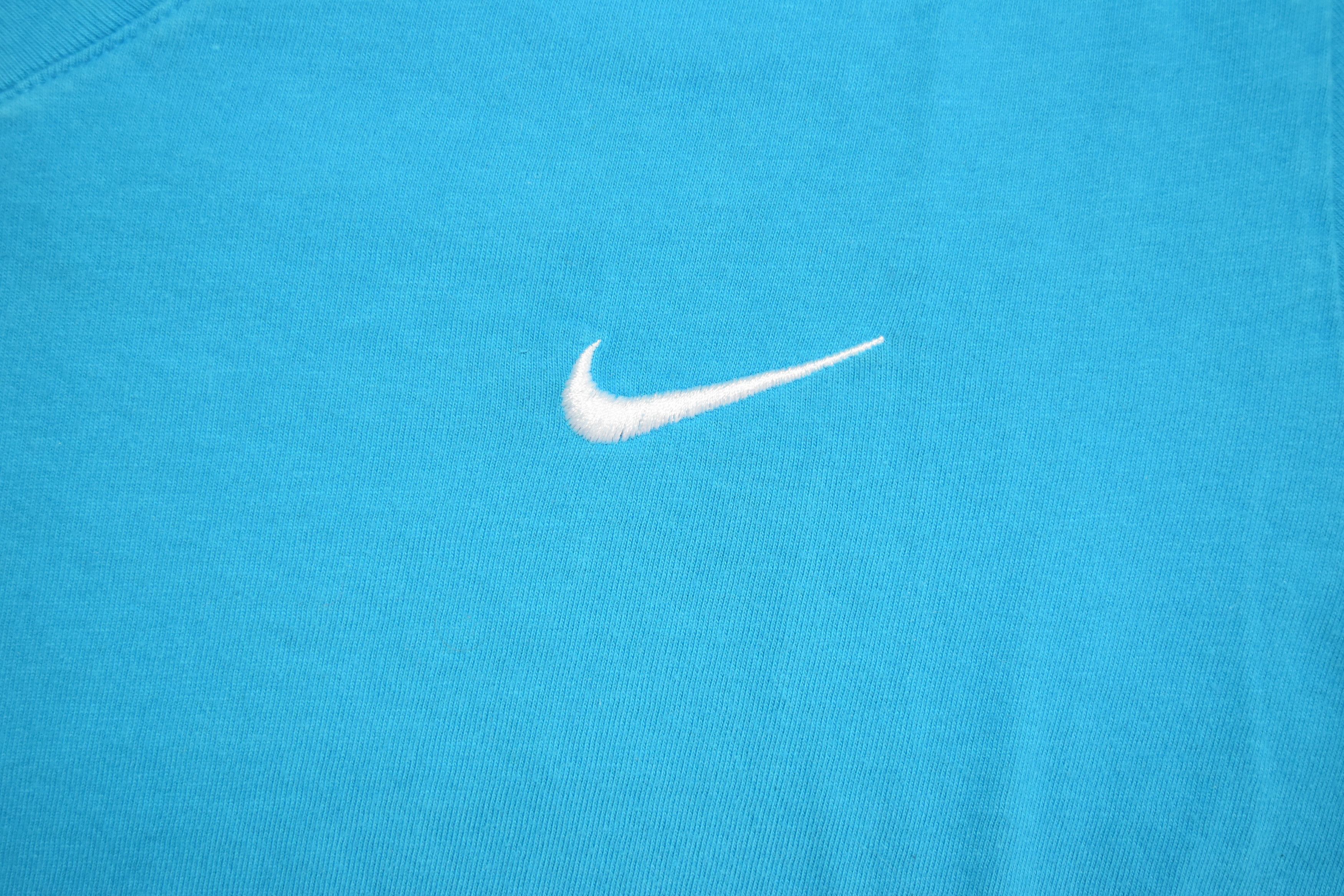 Nike Nike Swoosh Baby Blue Tee Size US M / EU 48-50 / 2 - 3 Thumbnail