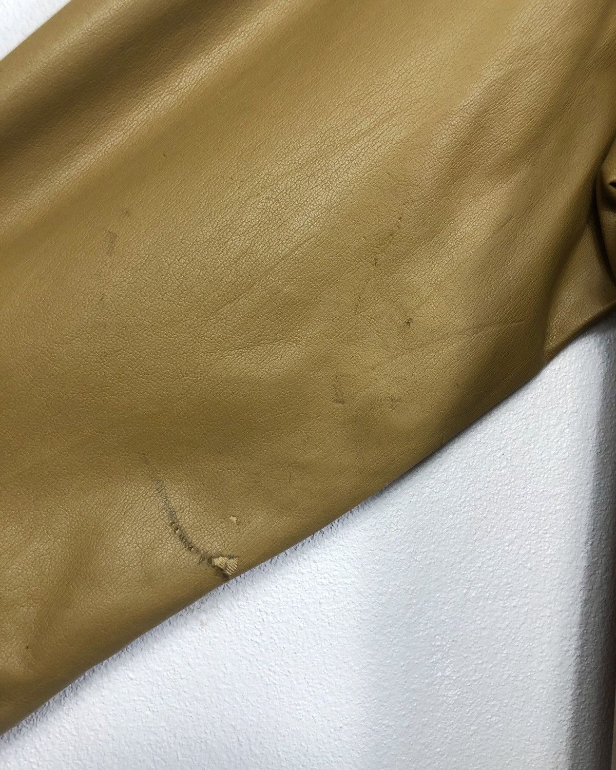 Christian Dior Monsieur × Vintage Vintage Distressed Christian Dior Artificial Leather Jacket Size US L / EU 52-54 / 3 - 14 Thumbnail
