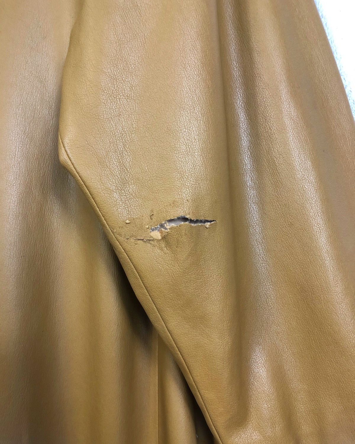 Christian Dior Monsieur × Vintage Vintage Distressed Christian Dior Artificial Leather Jacket Size US L / EU 52-54 / 3 - 12 Thumbnail
