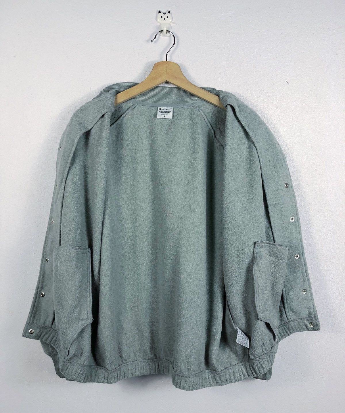 Champion Rare Champion Fleece Button Sweatshirt Size US L / EU 52-54 / 3 - 7 Thumbnail