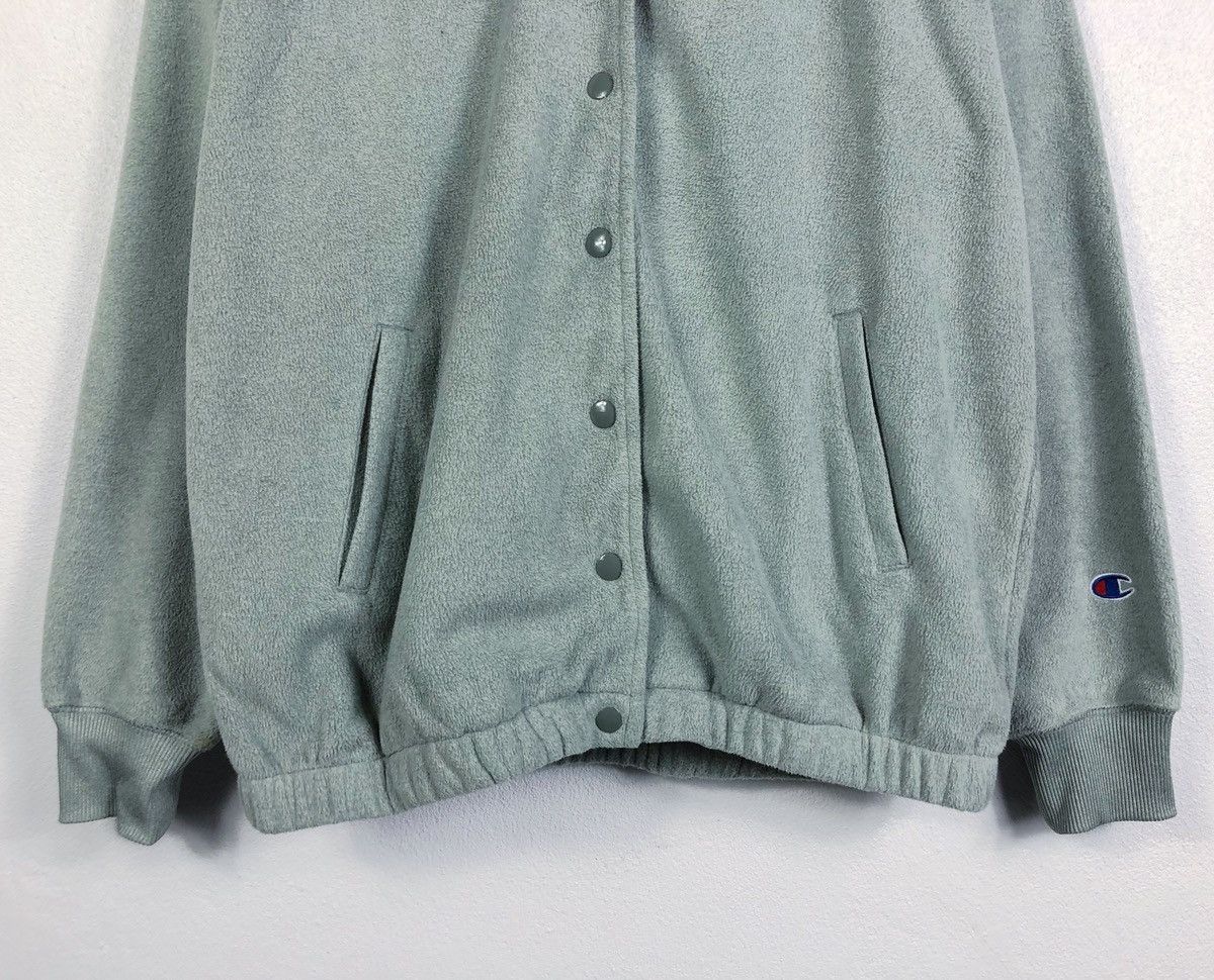 Champion Rare Champion Fleece Button Sweatshirt Size US L / EU 52-54 / 3 - 3 Thumbnail