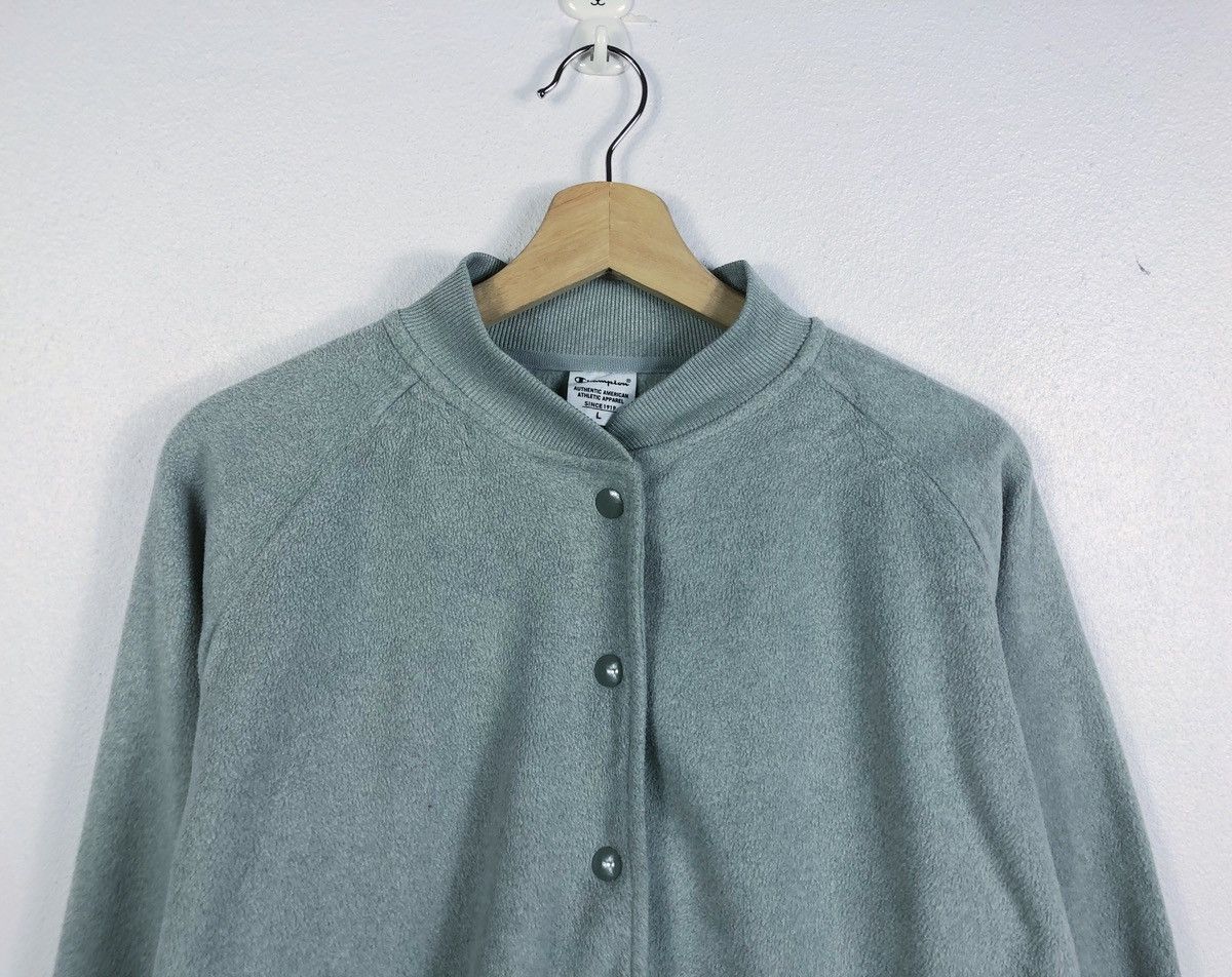 Champion Rare Champion Fleece Button Sweatshirt Size US L / EU 52-54 / 3 - 2 Thumbnail