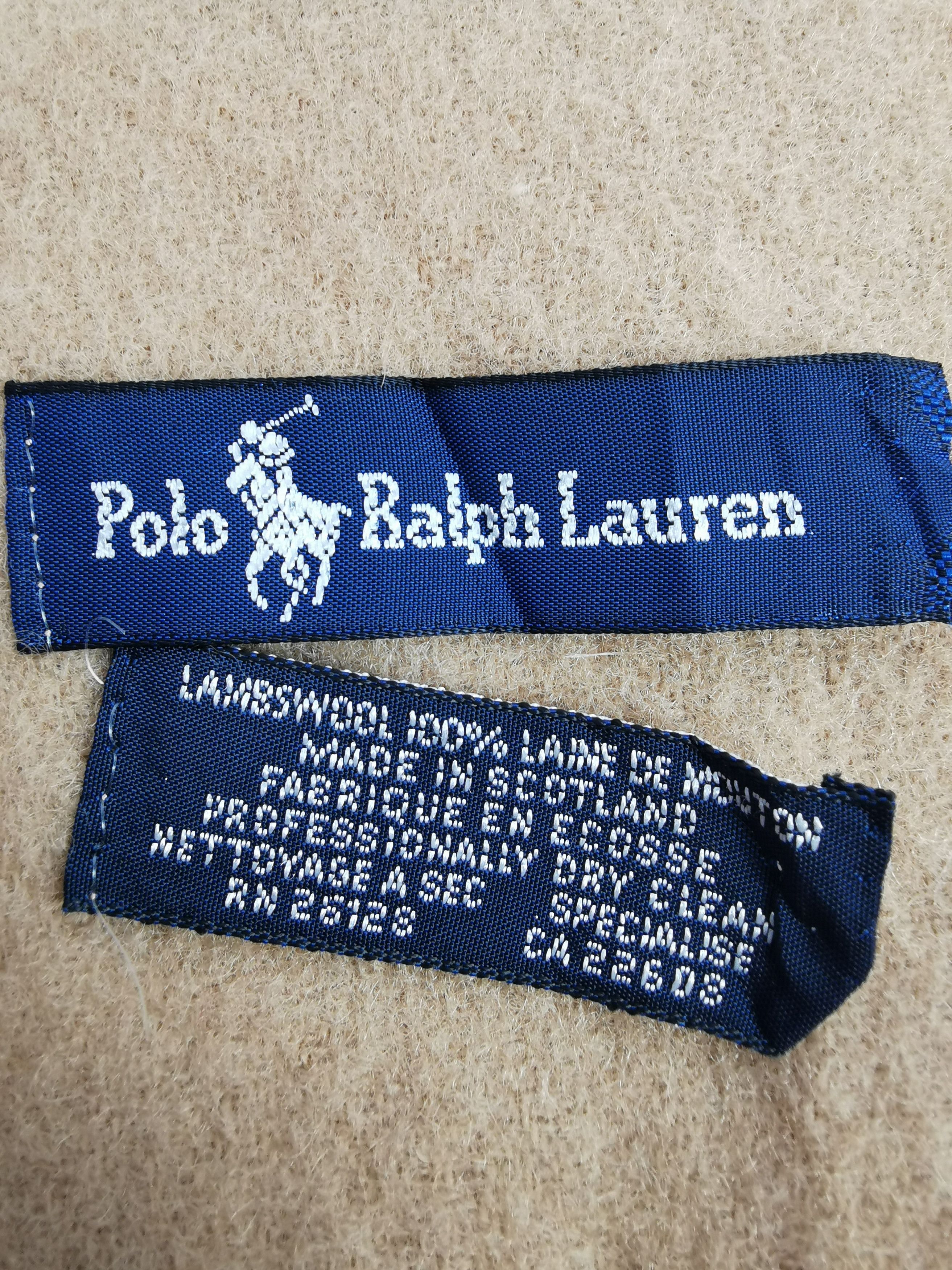 Vintage Polo ralph lauren scarf muffler Size ONE SIZE - 6 Thumbnail