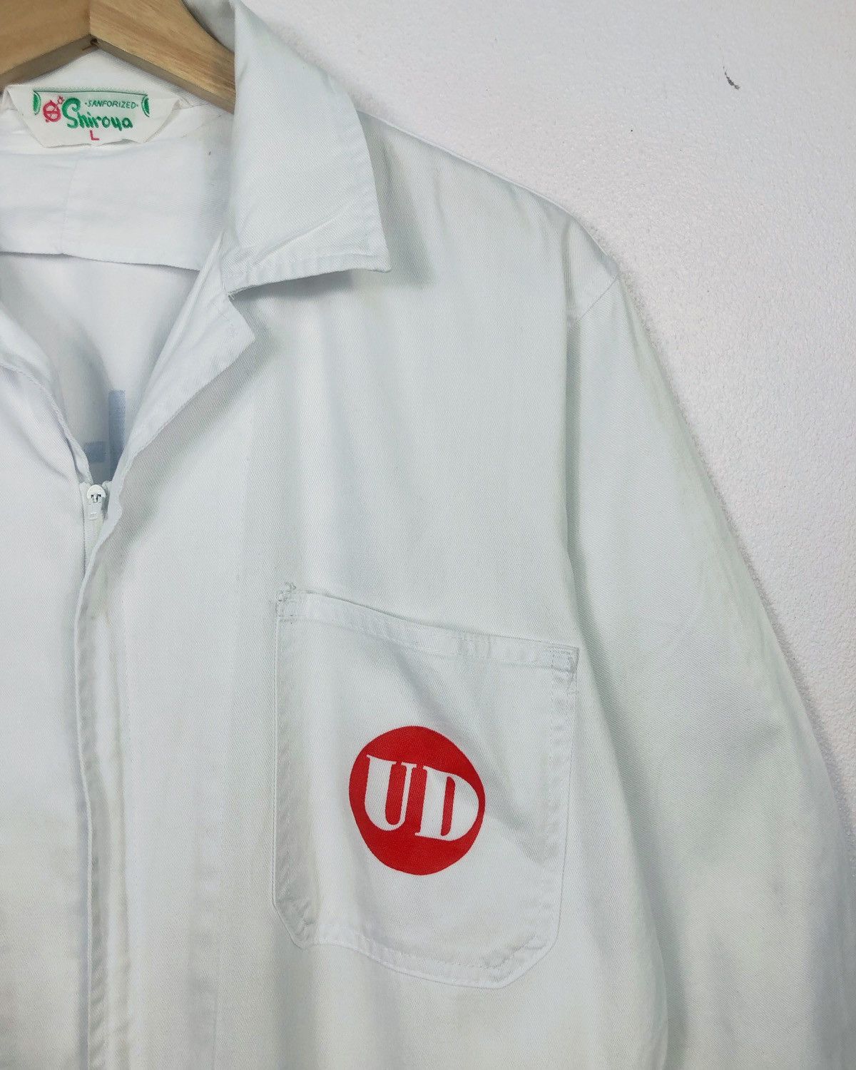 Japanese Brand Rare Vintage UD Nissan Diesel Truck Coveralls Size US 37 - 4 Thumbnail