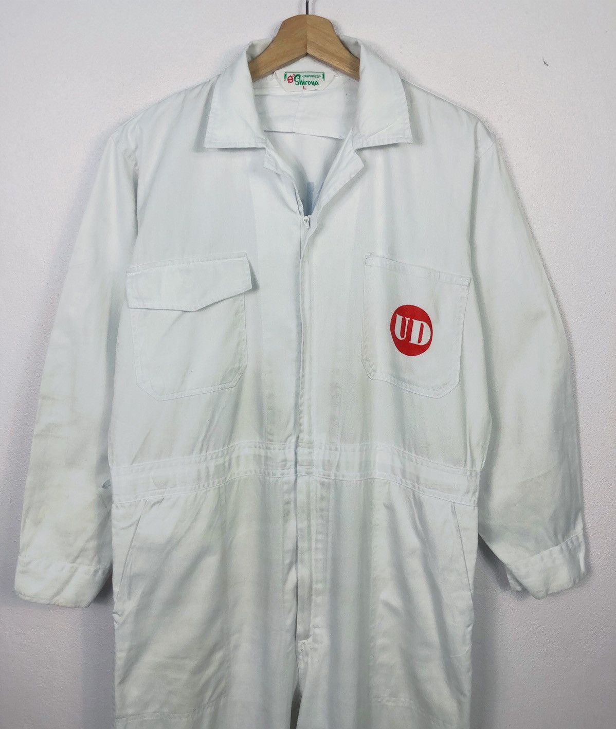 Japanese Brand Rare Vintage UD Nissan Diesel Truck Coveralls Size US 37 - 3 Thumbnail