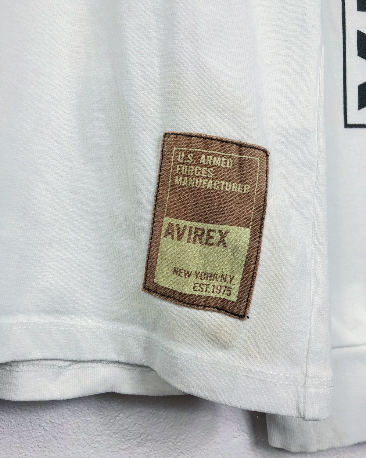Avirex × Vintage Rare Vintage Avirex US Armed Forces L/S Tee Size US XL / EU 56 / 4 - 5 Thumbnail