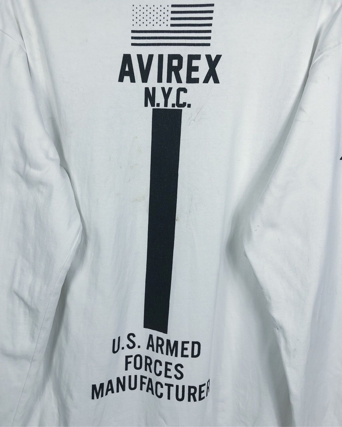 Avirex × Vintage Rare Vintage Avirex US Armed Forces L/S Tee Size US XL / EU 56 / 4 - 9 Thumbnail