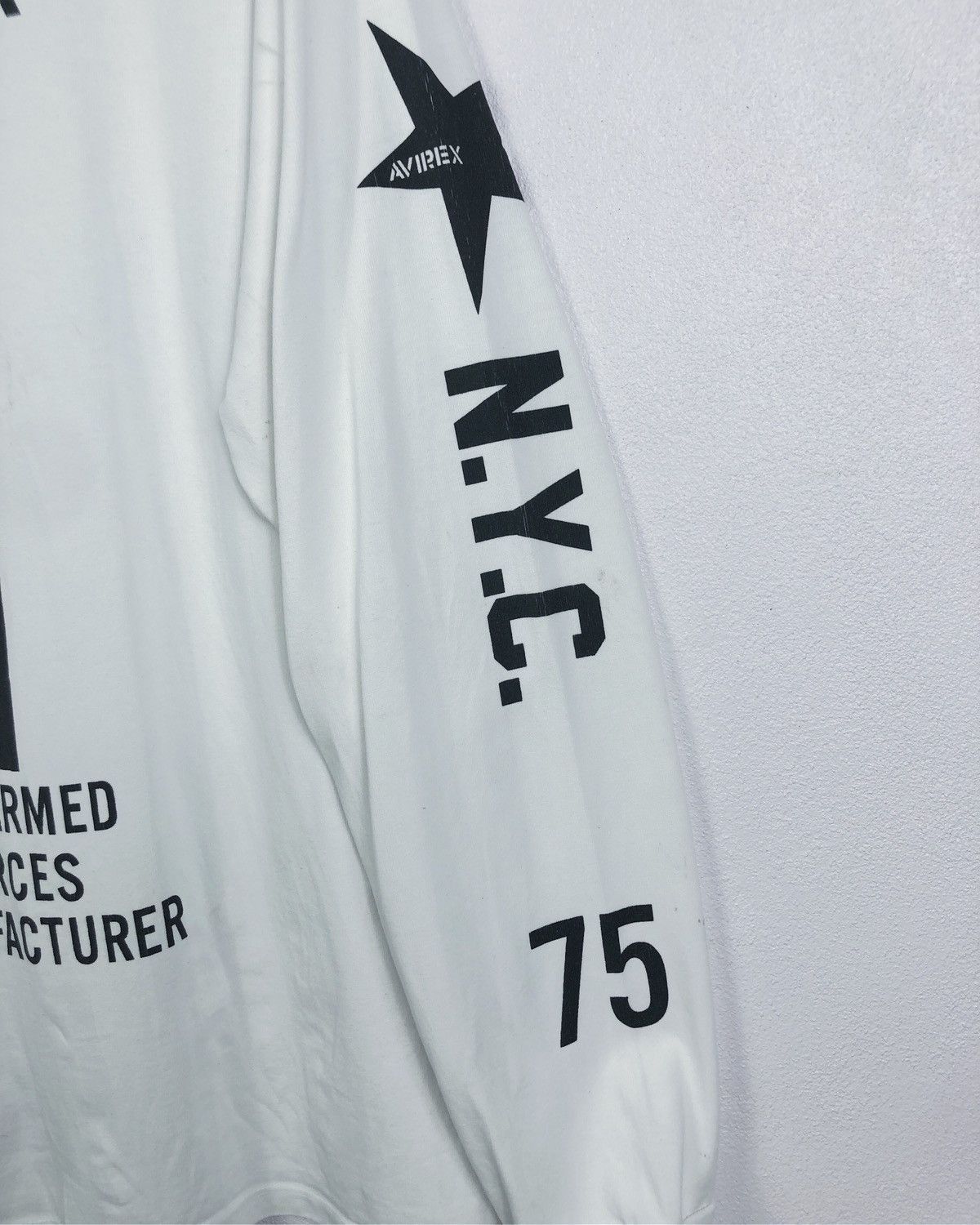 Avirex × Vintage Rare Vintage Avirex US Armed Forces L/S Tee Size US XL / EU 56 / 4 - 10 Thumbnail
