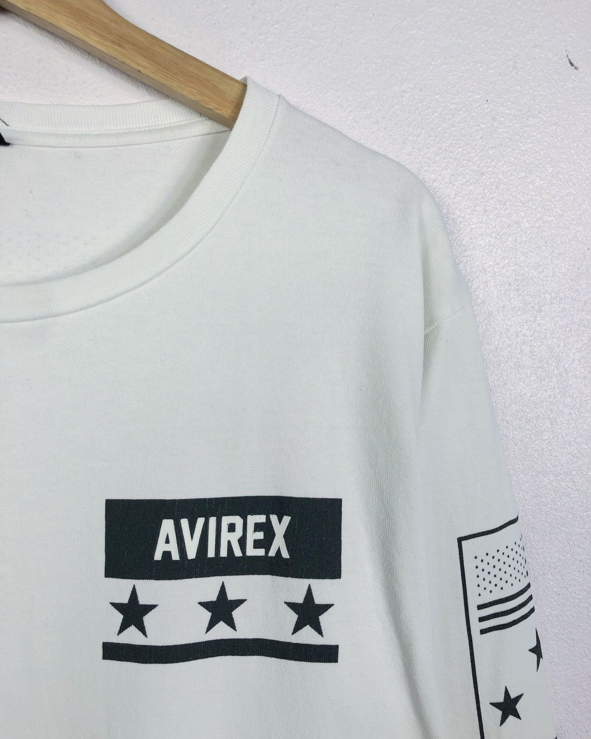 Avirex × Vintage Rare Vintage Avirex US Armed Forces L/S Tee Size US XL / EU 56 / 4 - 3 Thumbnail