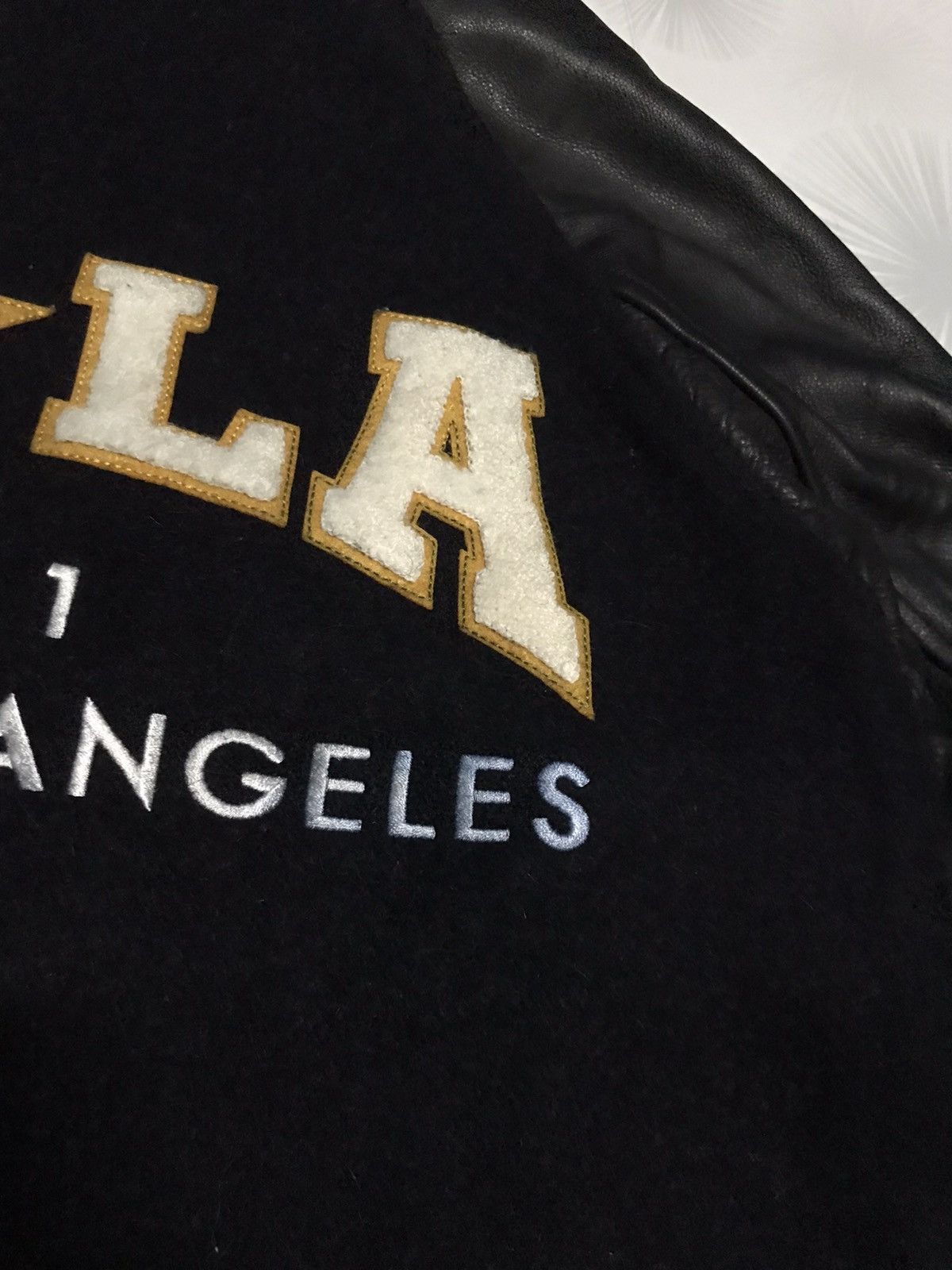 X-LARGE Los Angeles 1991 Wool + Cowhide Heavy Coat Size US M / EU 48-50 / 2 - 6 Thumbnail