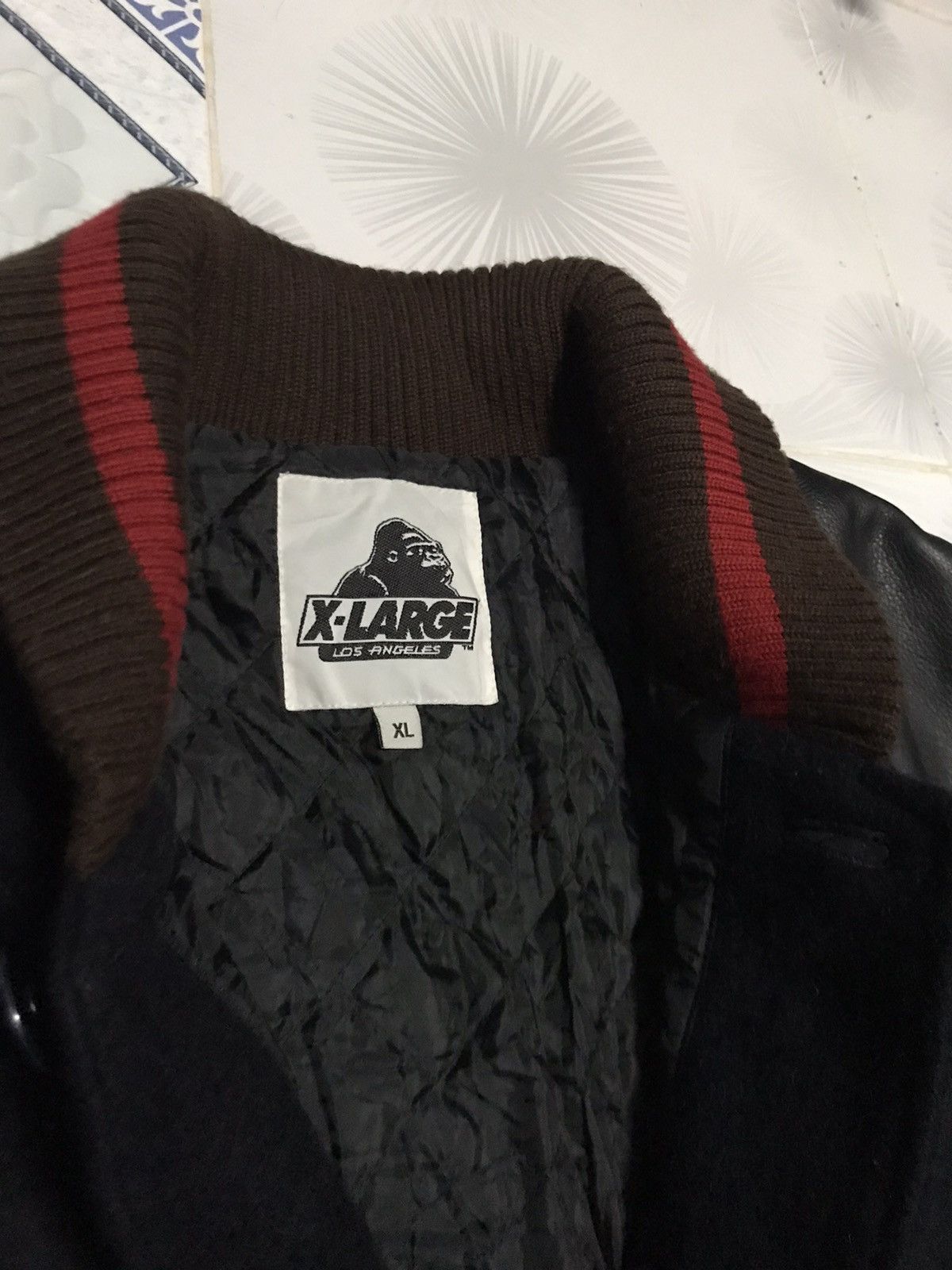 X-LARGE Los Angeles 1991 Wool + Cowhide Heavy Coat Size US M / EU 48-50 / 2 - 11 Thumbnail