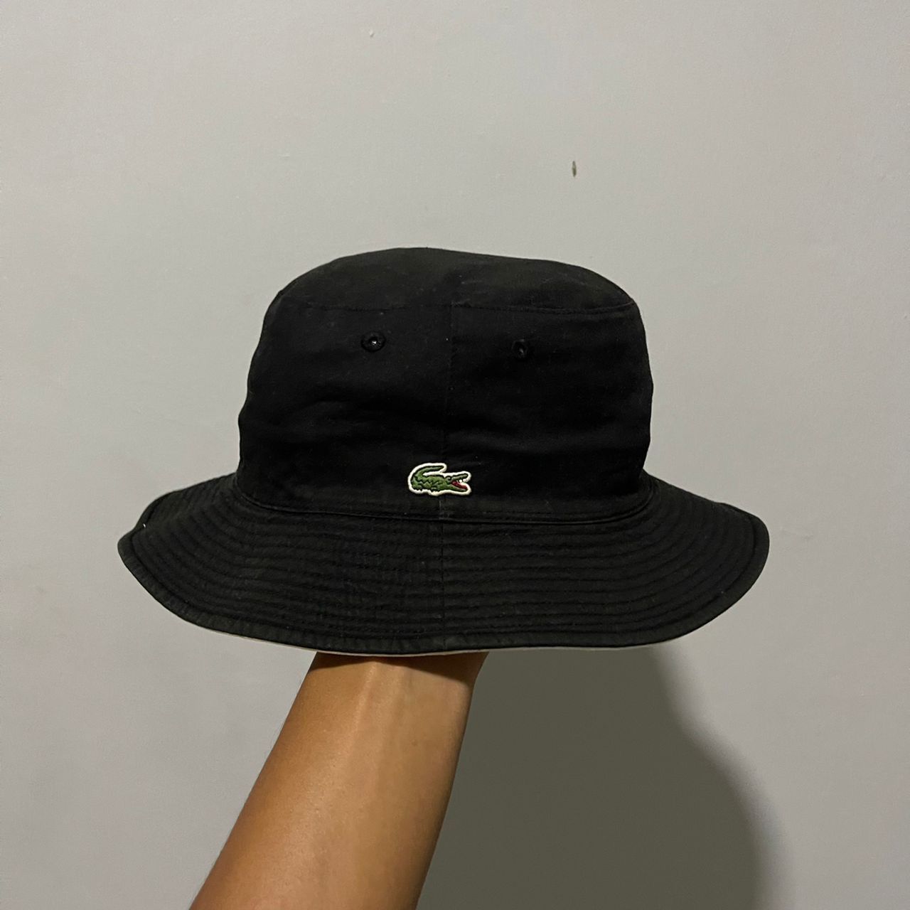 Lacoste × Vintage 🔥Vintage🔥 Lacoste Reversible Bucket Hat Size ONE SIZE - 2 Thumbnail