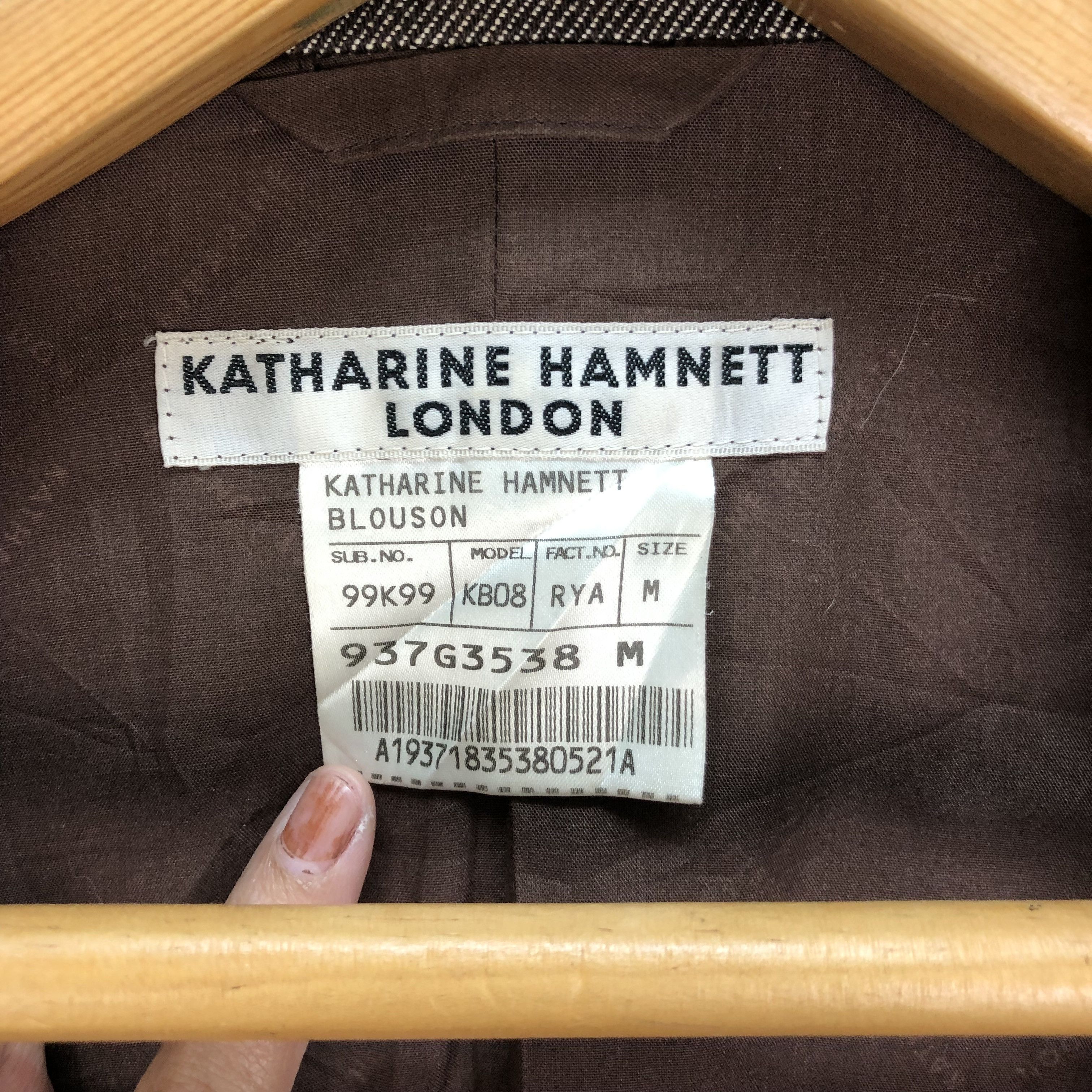 Katharine Hamnett London Katharine Hamnett London Blouson Collared Jacket #5467-191 Size M / US 6-8 / IT 42-44 - 8 Thumbnail