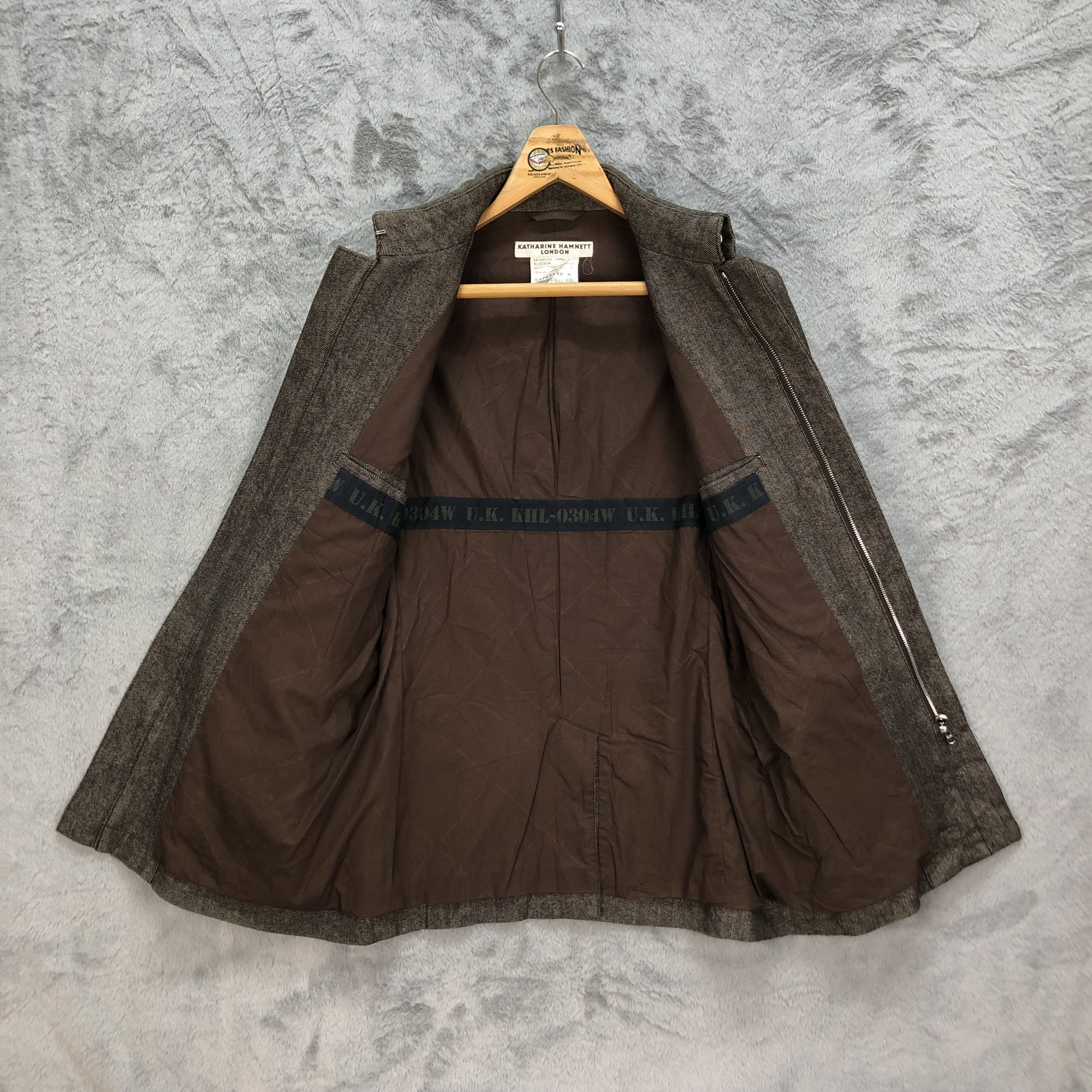 Katharine Hamnett London Katharine Hamnett London Blouson Collared Jacket #5467-191 Size M / US 6-8 / IT 42-44 - 7 Thumbnail