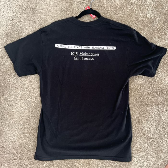 San francisco box logo hot sale tee