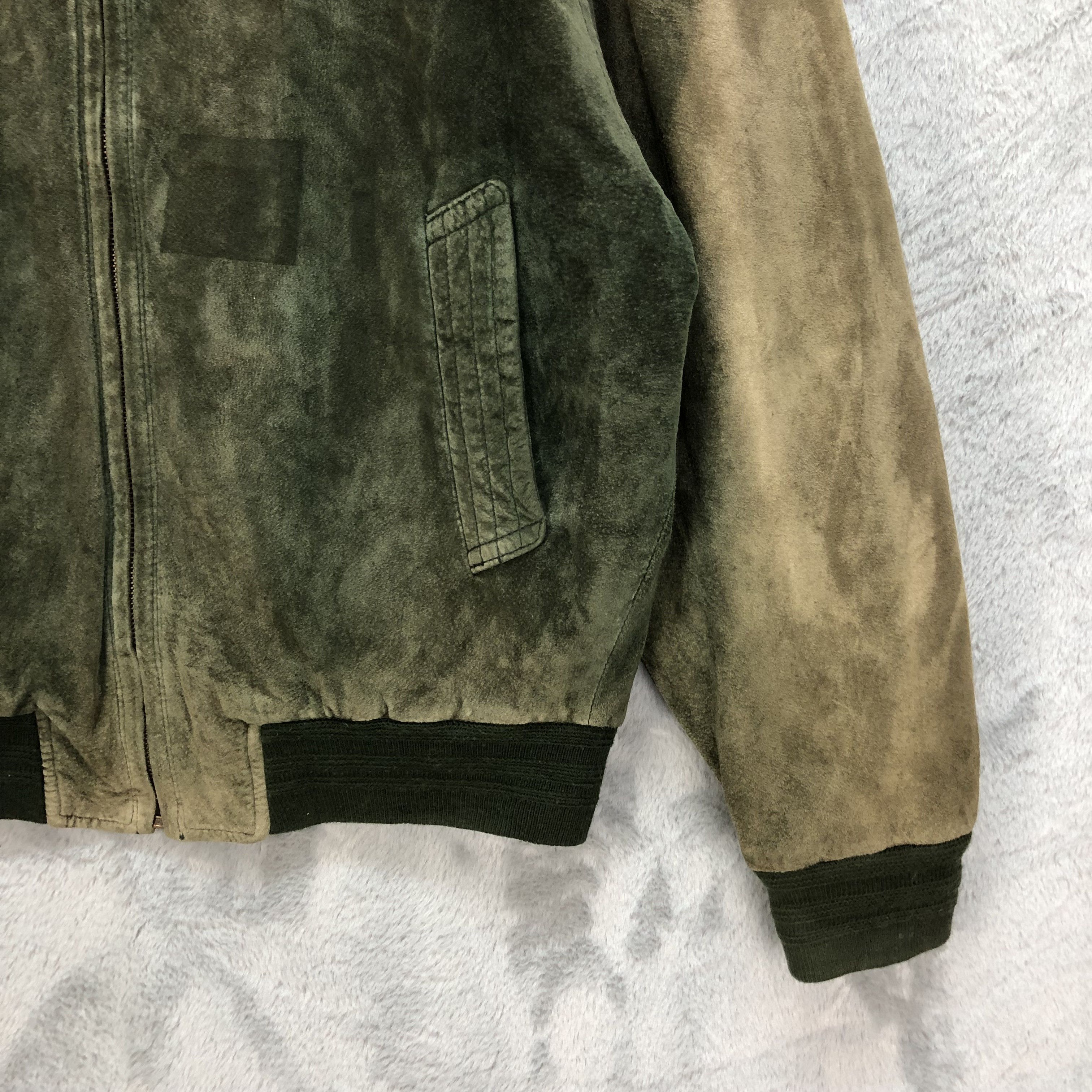 Harley Davidson VINTAGE HARLEY DAVIDSON SUEDE LEATHER JACKET #6114-48 Size US L / EU 52-54 / 3 - 8 Thumbnail