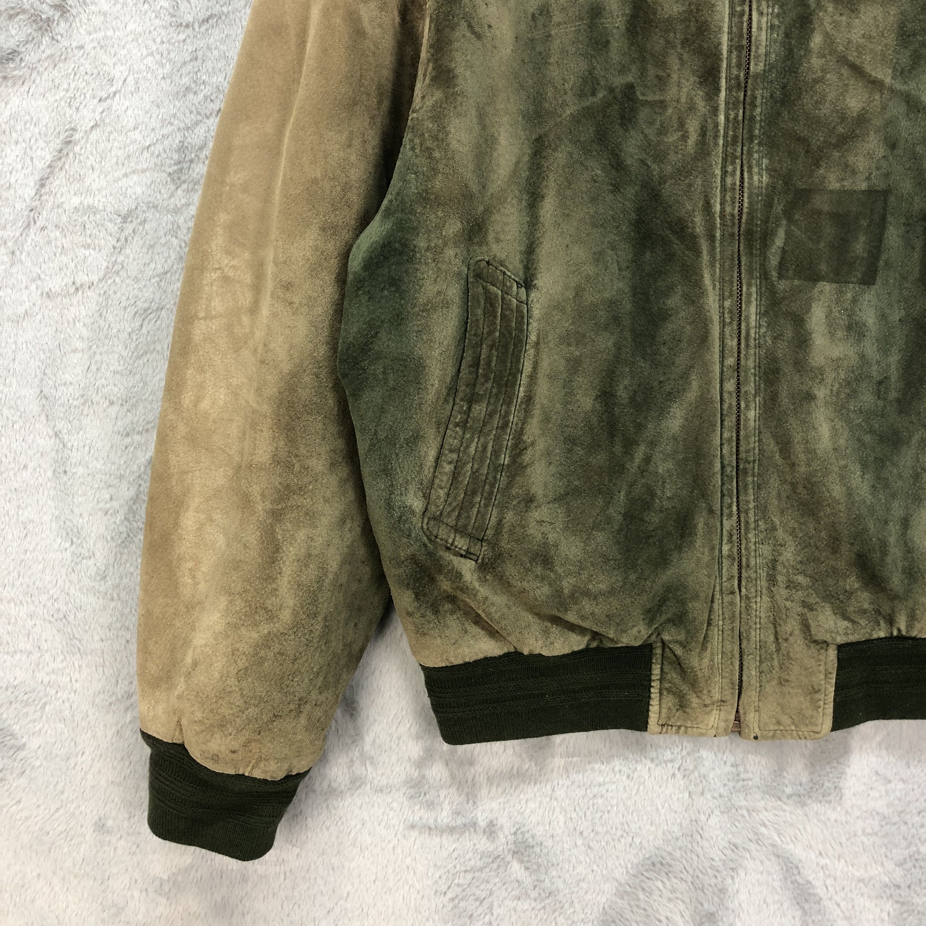 Harley Davidson VINTAGE HARLEY DAVIDSON SUEDE LEATHER JACKET #6114-48 Size US L / EU 52-54 / 3 - 7 Thumbnail