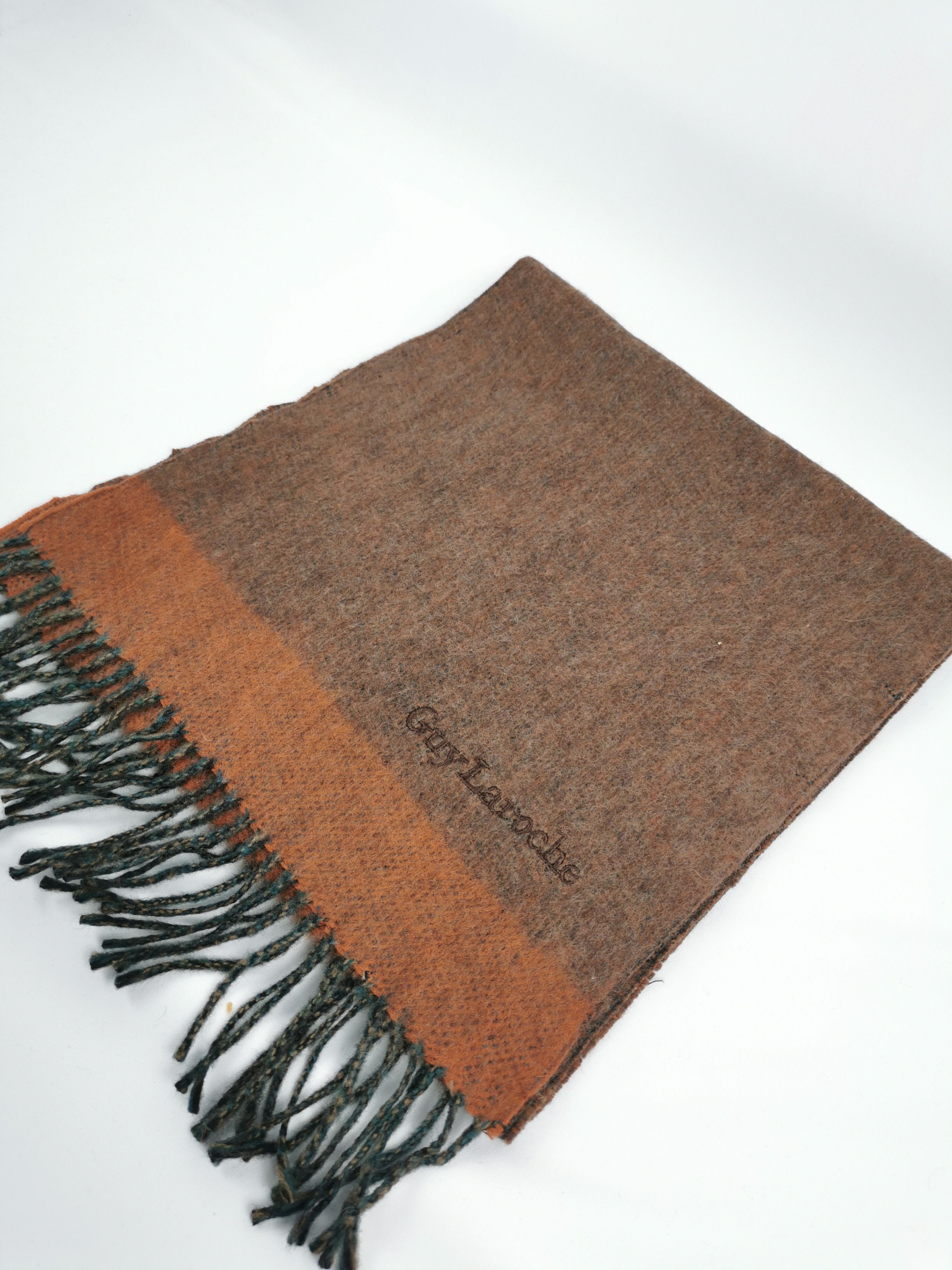Guy Laroche × Vintage Guy laroche scarf muffler Size ONE SIZE - 4 Thumbnail