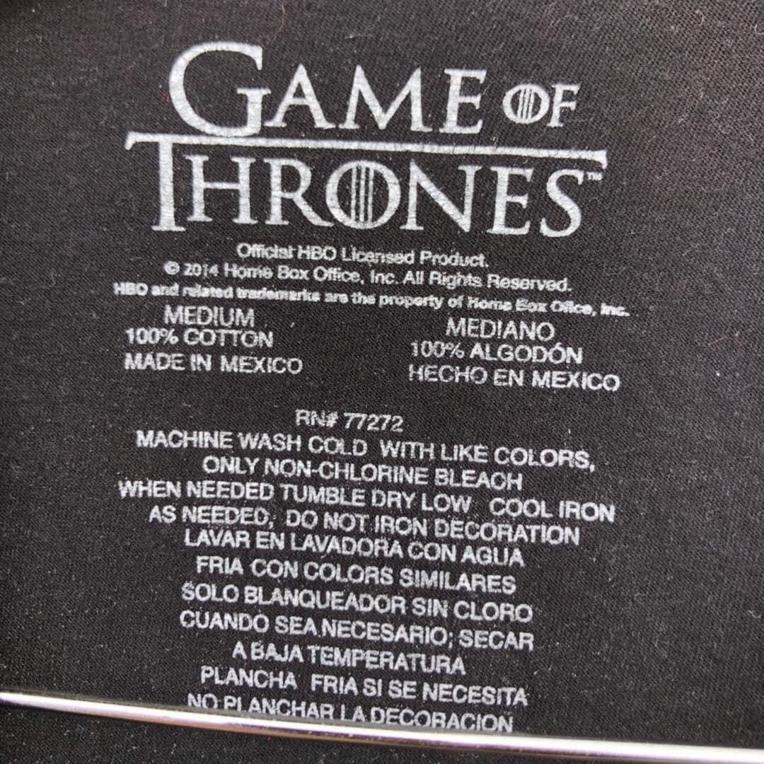 Vintage 🔥Accept Binding Offer🔥 Game Of Thrones Size US M / EU 48-50 / 2 - 3 Thumbnail