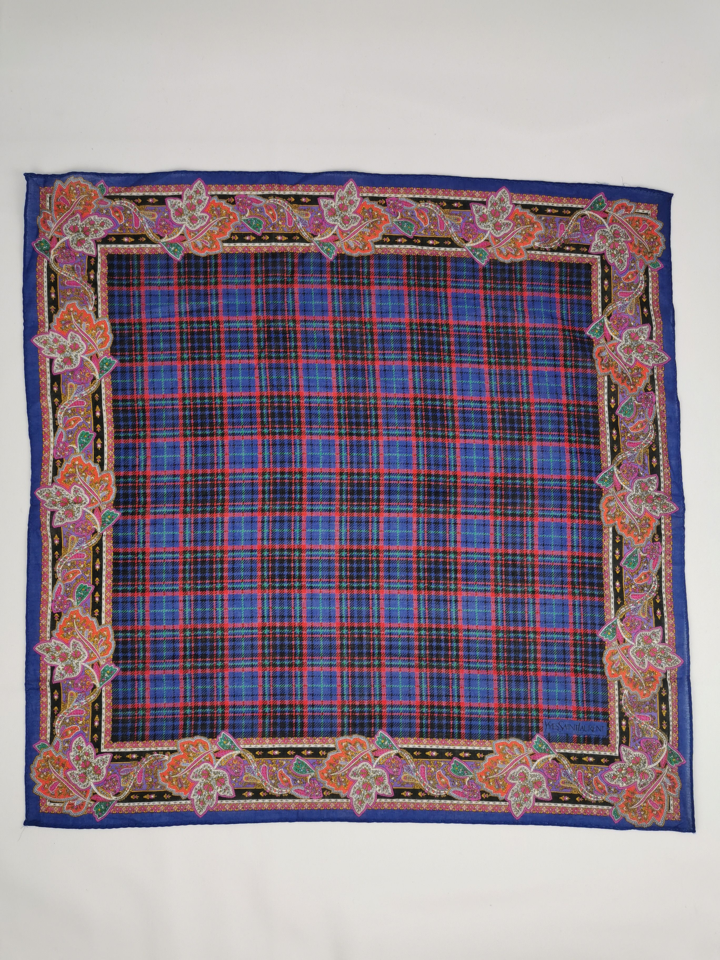 Vintage × Yves Saint Laurent Yves saint laurent handkerchief bandana neckerchief Size ONE SIZE - 2 Thumbnail