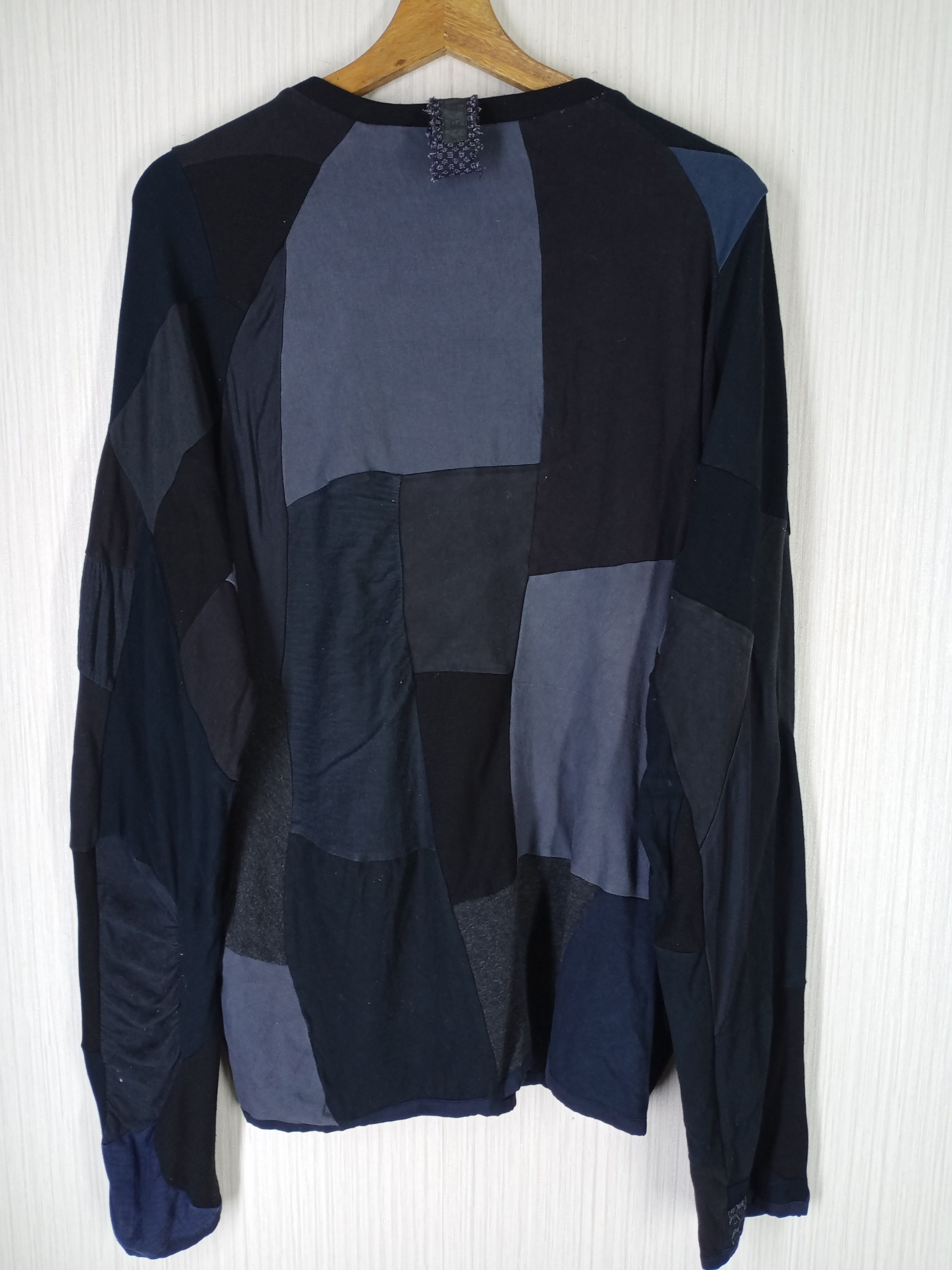 Casey Casey Rare Casey Vidalenc Patchwork Design Long Sleeve Size US L / EU 52-54 / 3 - 2 Thumbnail
