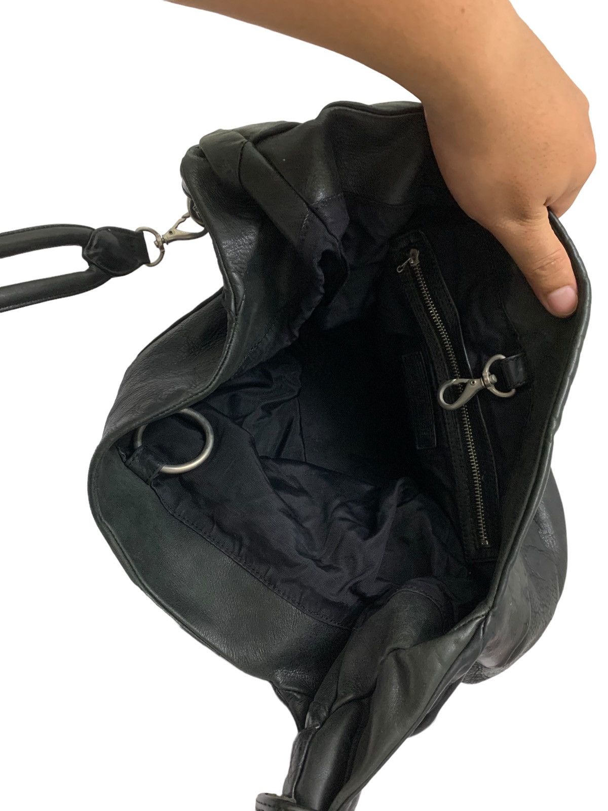 Alfredo Bannister Alfredo Bannister Leather Crossbody Messenger Sling Bag Size ONE SIZE - 9 Thumbnail