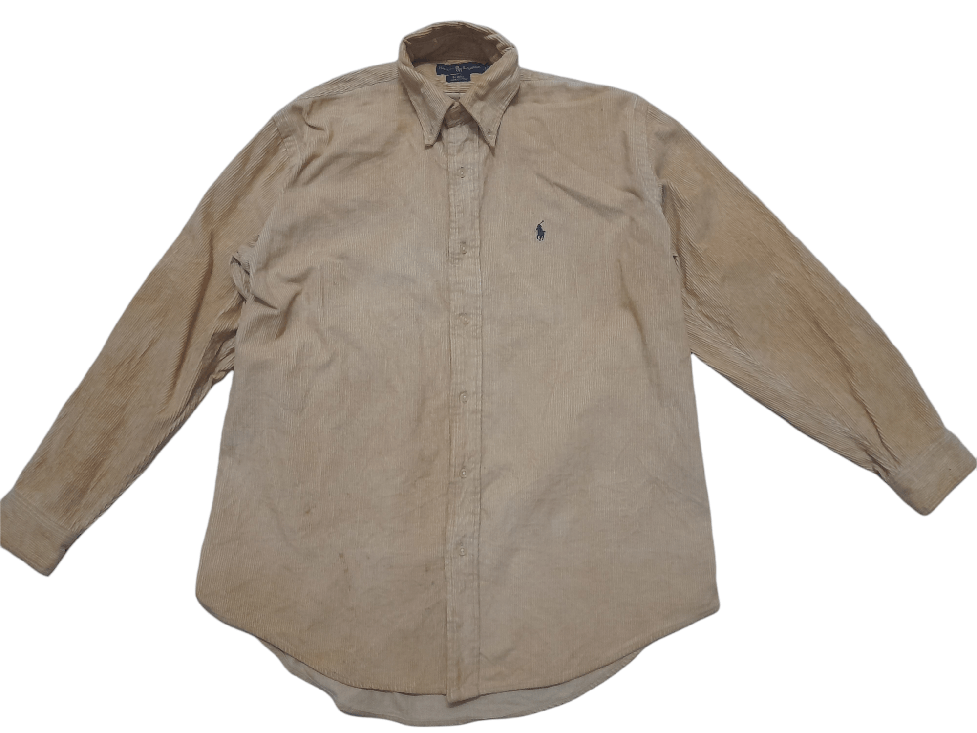 Polo Ralph Lauren 80s Polo Ralph Lauren Corduroy Button Down (D738) Size US S / EU 44-46 / 1 - 1 Thumbnail