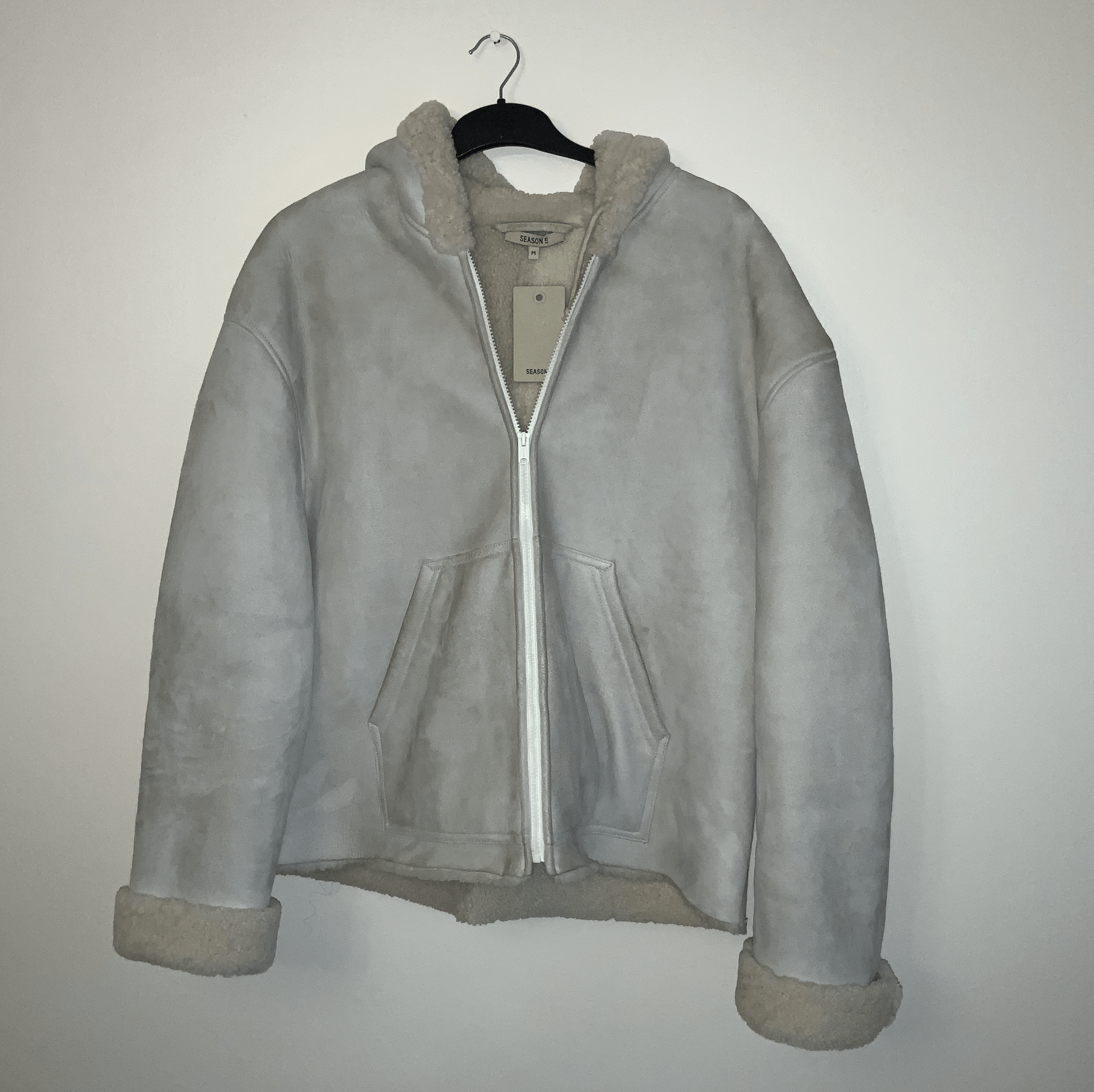 Yeezy Yeezy Season 5 Birch Shearling Jacket size M Size US M / EU 48-50 / 2 - 2 Thumbnail
