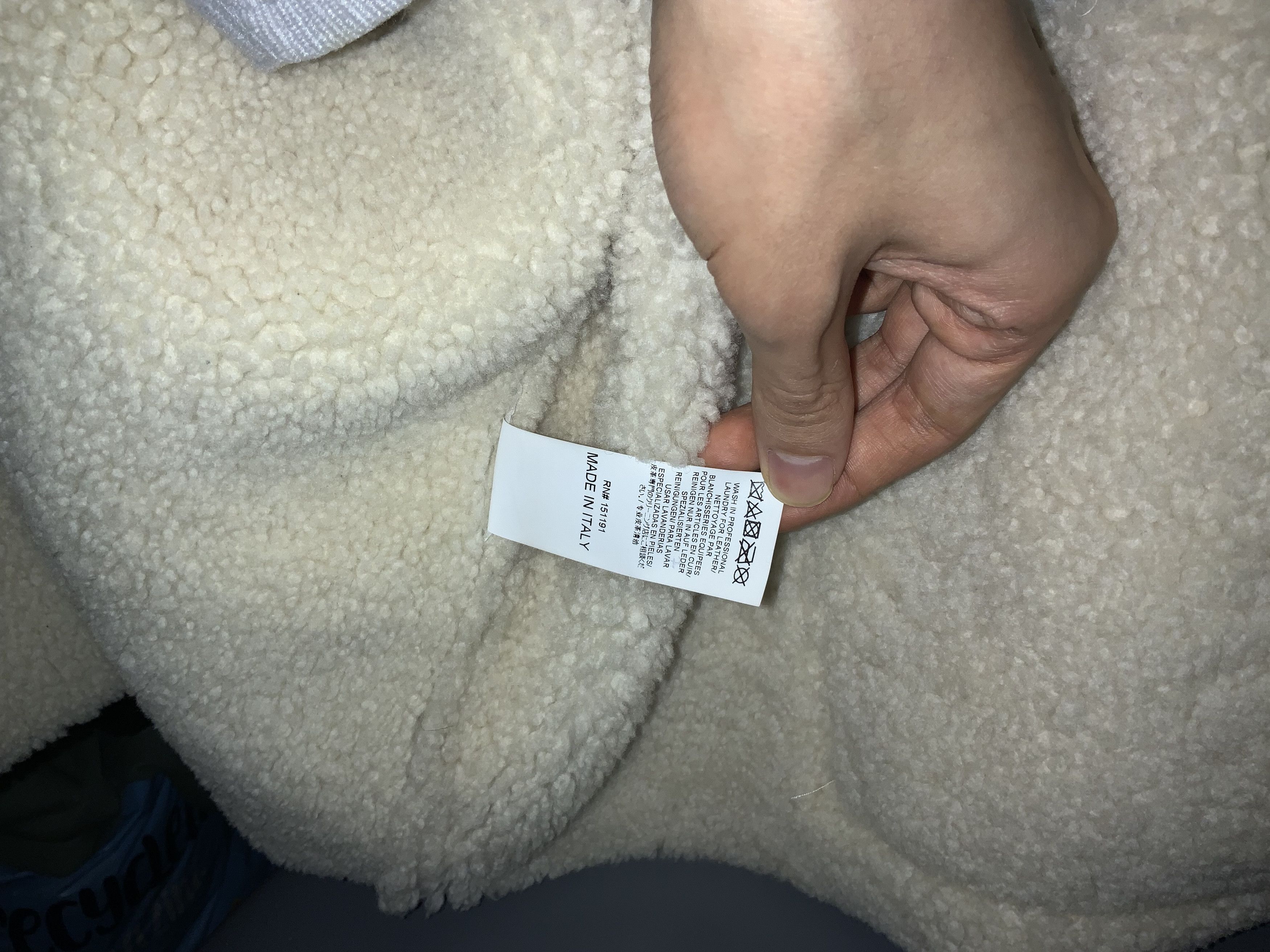 Yeezy Yeezy Season 5 Birch Shearling Jacket size M Size US M / EU 48-50 / 2 - 8 Thumbnail