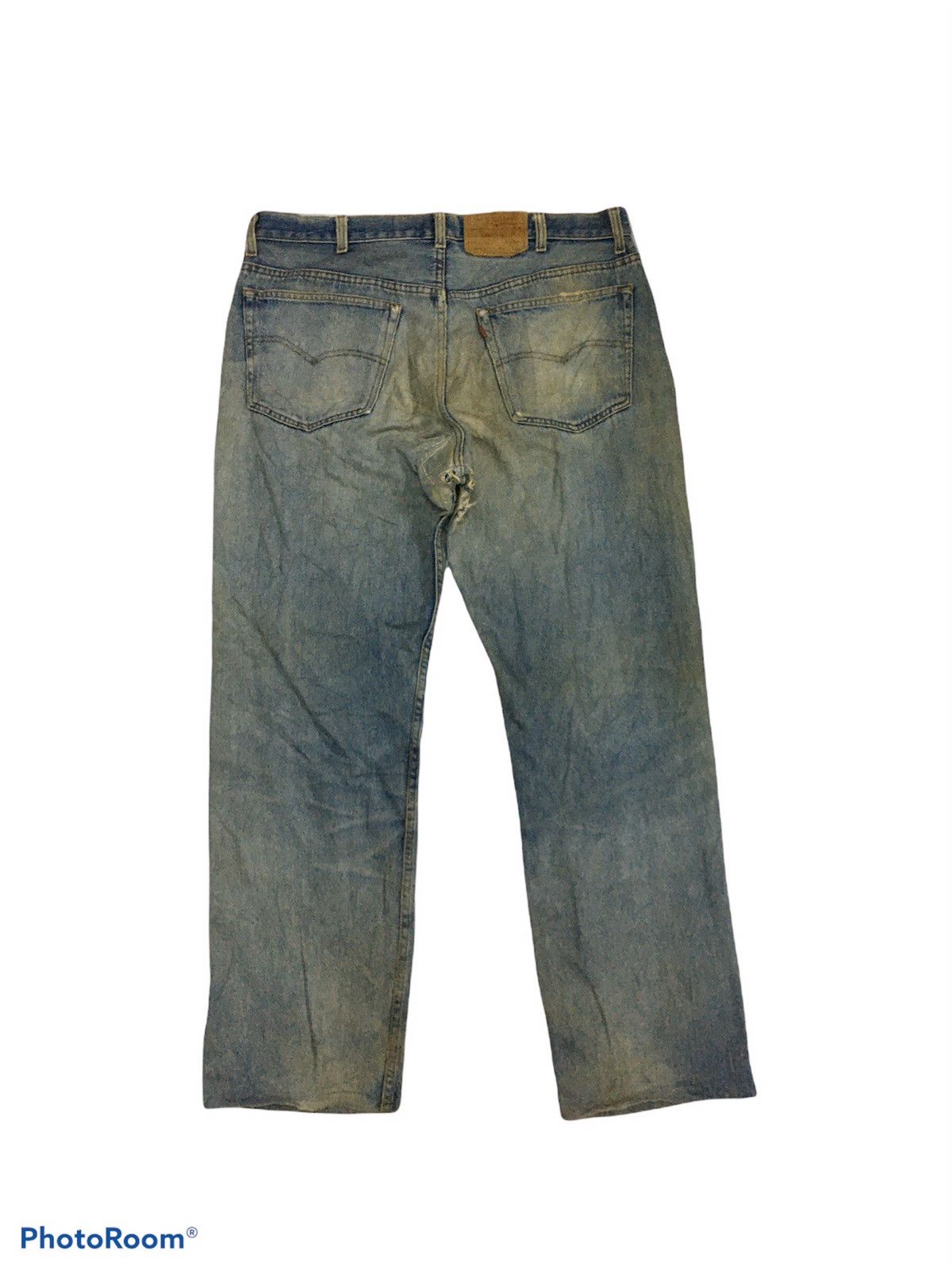 Levi's Vintage Levis Distressed Denim Kobain Style Size US 37 - 6 Thumbnail
