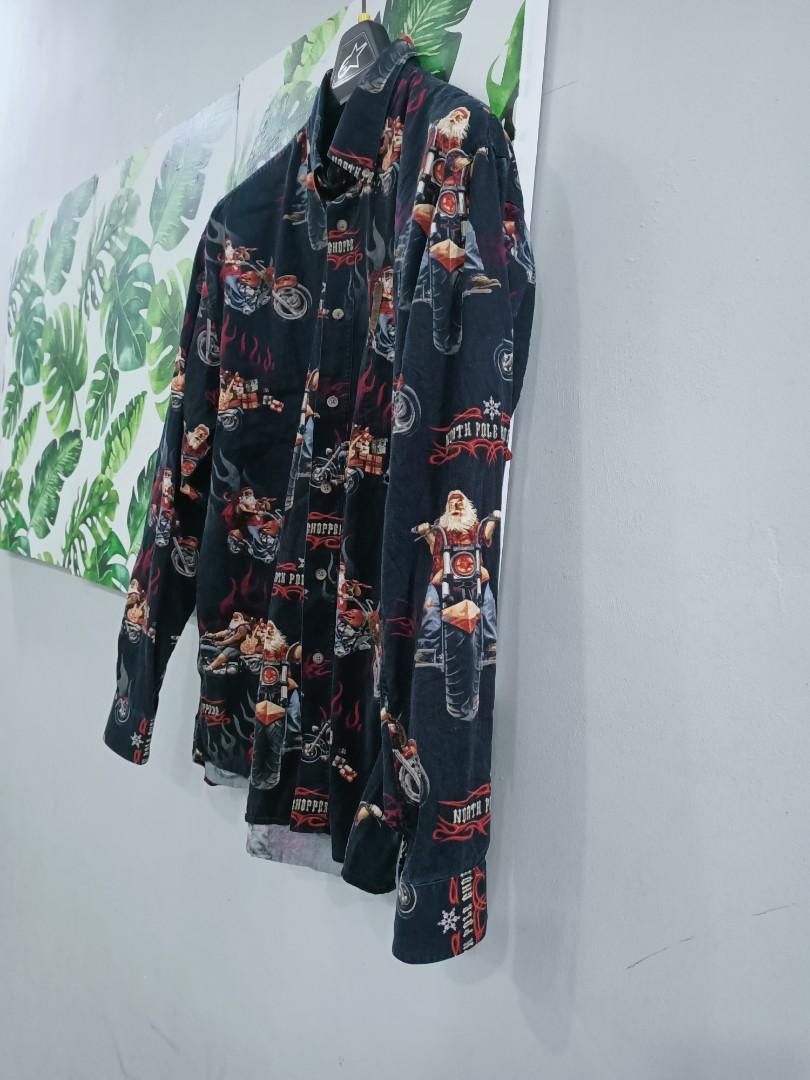 North River Outfitters × Vintage Vintage North River Overprint Chopper Button-ups Size US L / EU 52-54 / 3 - 5 Thumbnail