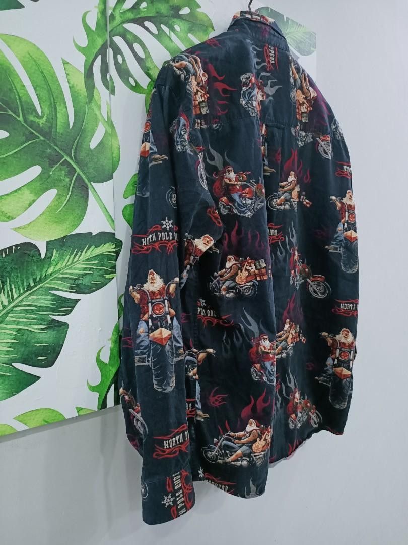 North River Outfitters × Vintage Vintage North River Overprint Chopper Button-ups Size US L / EU 52-54 / 3 - 7 Thumbnail