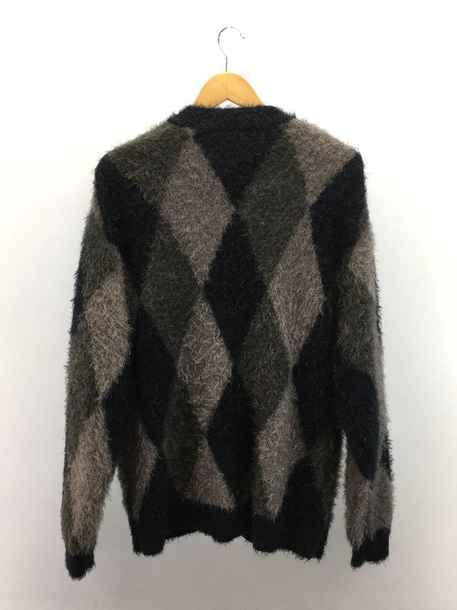 Number (N)ine Fuzzy Argyle Cardigan Size US M / EU 48-50 / 2 - 2 Thumbnail